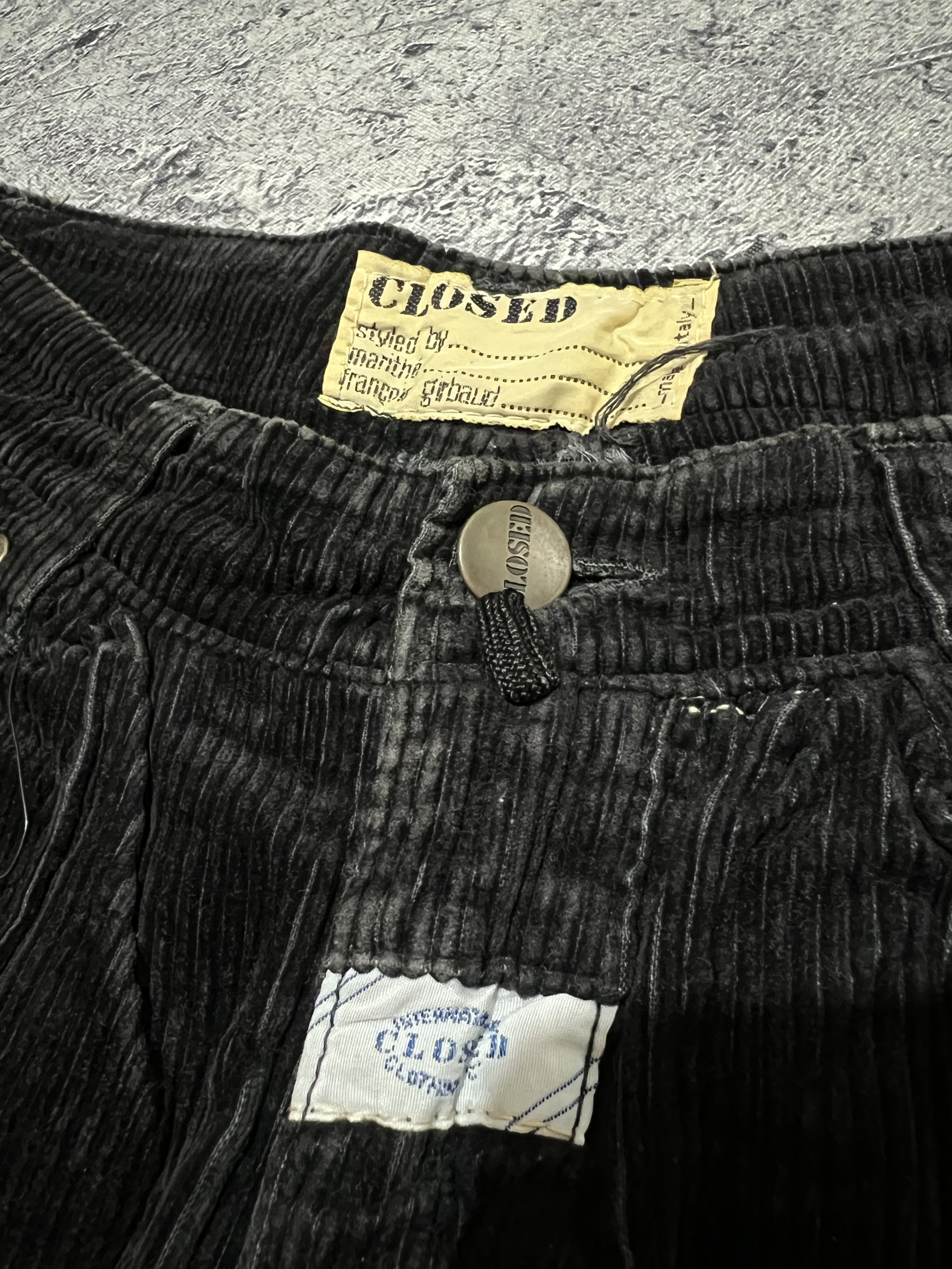 Marithe + Francois Girbaud 2000s Archival Marithe Francois Girbaud Closed Corduroy y2k Size US 26 / EU 42 - 8 Thumbnail