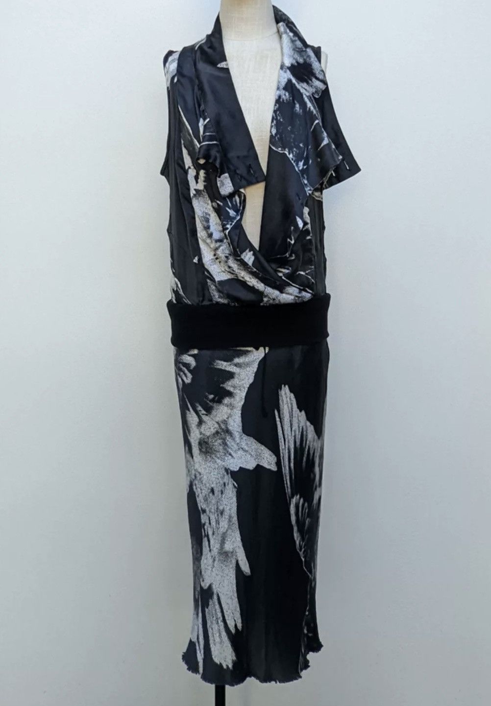 Ann Demeulemeester Ann demeulemeester silk dress Size M / US 6-8 / IT 42-44 - 4 Thumbnail