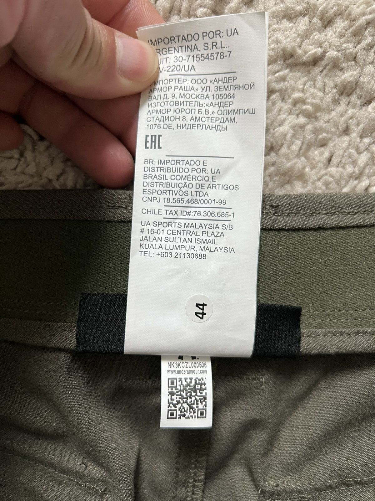 Under Armour Under Armour Storm Pants Tactical Elite Cargo Ripstop Green Size US 34 / EU 50 - 4 Thumbnail