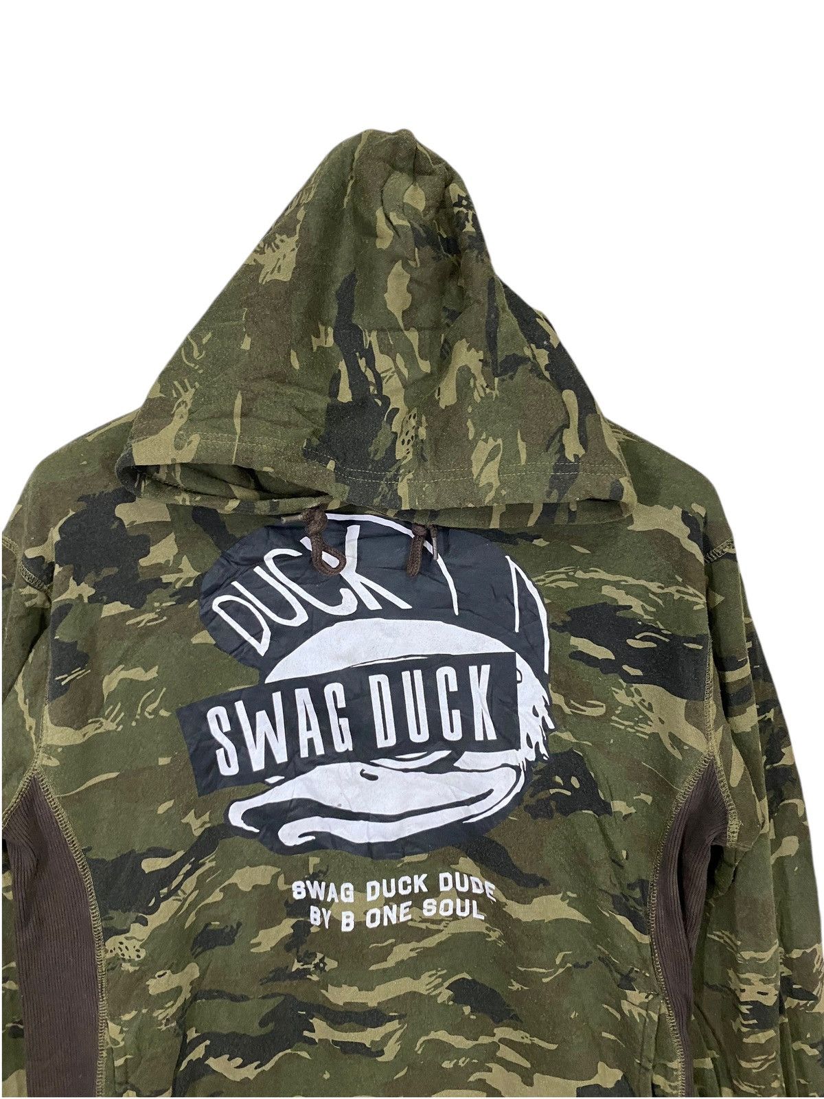 Edition Japan × Japanese Brand Swag duck dude by b one soul hoodie camo very rare Size US L / EU 52-54 / 3 - 4 Thumbnail