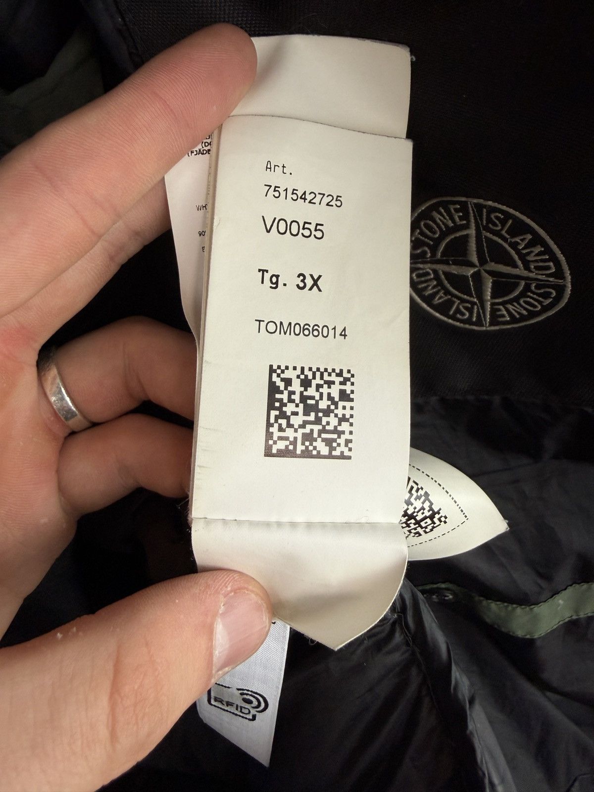 Stone Island Green O-Cotton / R-Nylon Tela Stone Island jacket - Size 3XL Size US XXL / EU 58 / 5 - 13 Thumbnail