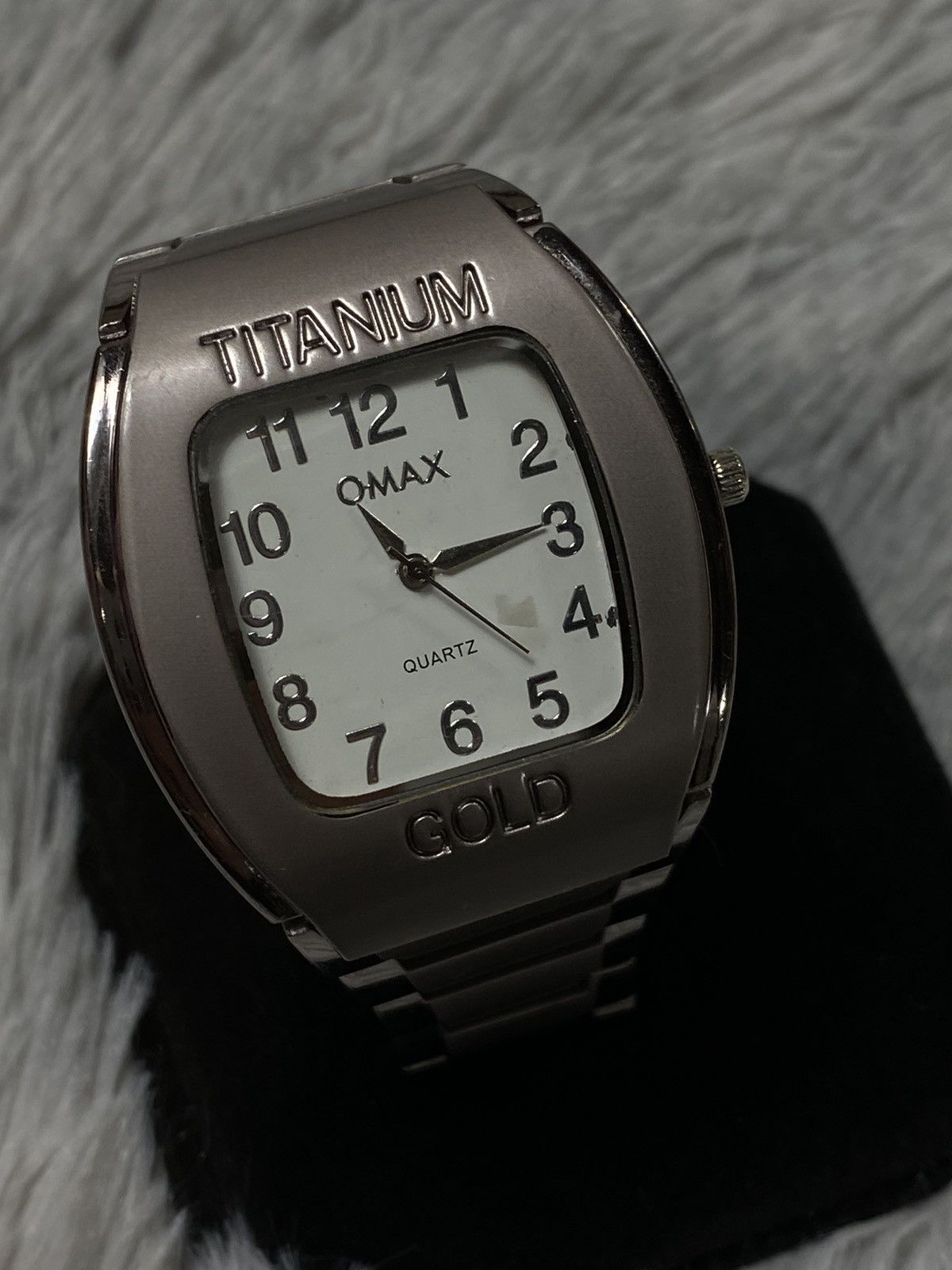 Jewelry × Vintage Titanium Omax Quartz Watch - Japanese Brand Size ONE SIZE - 3 Thumbnail