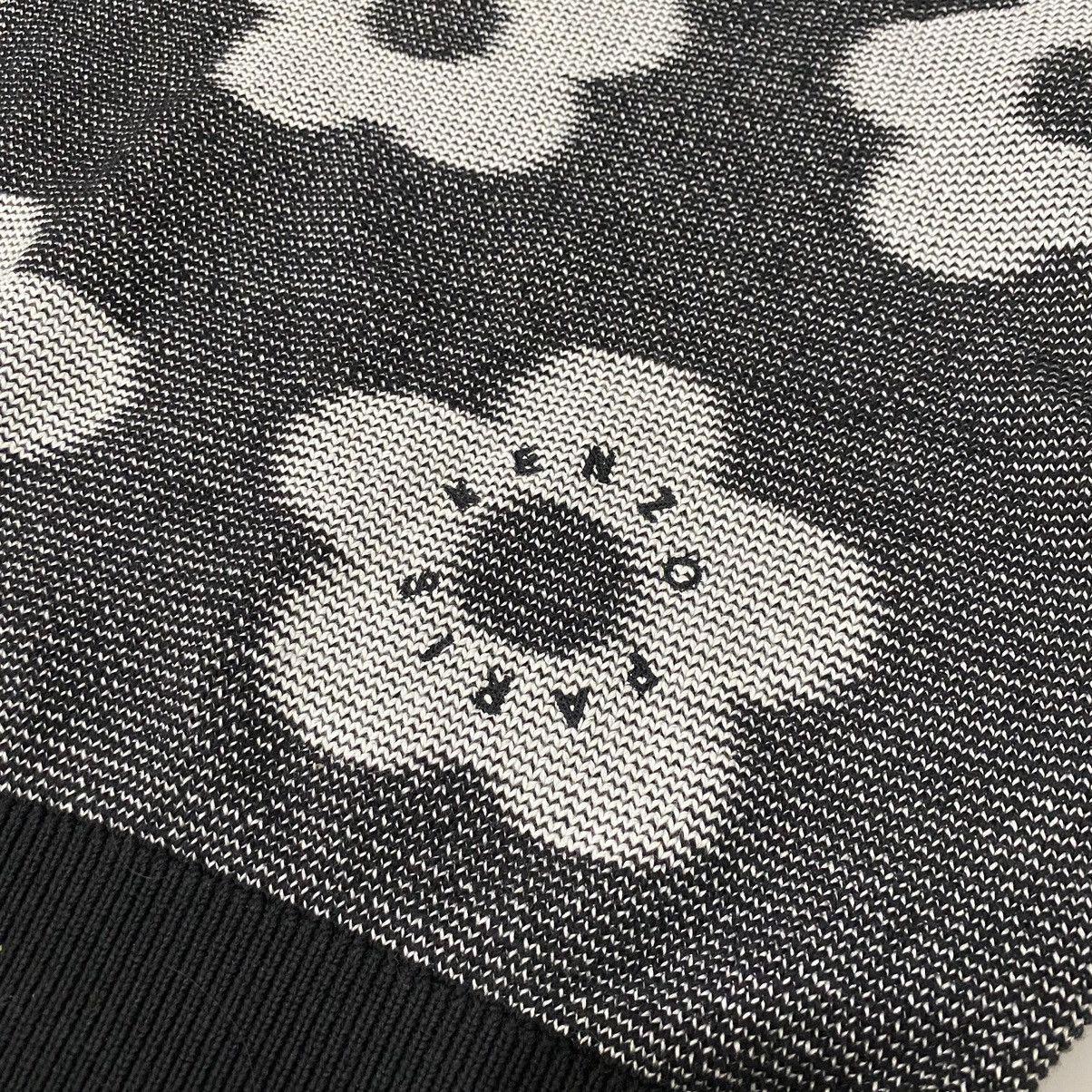 Kenzo Flower Spot-Jacquard Cotton Jumper