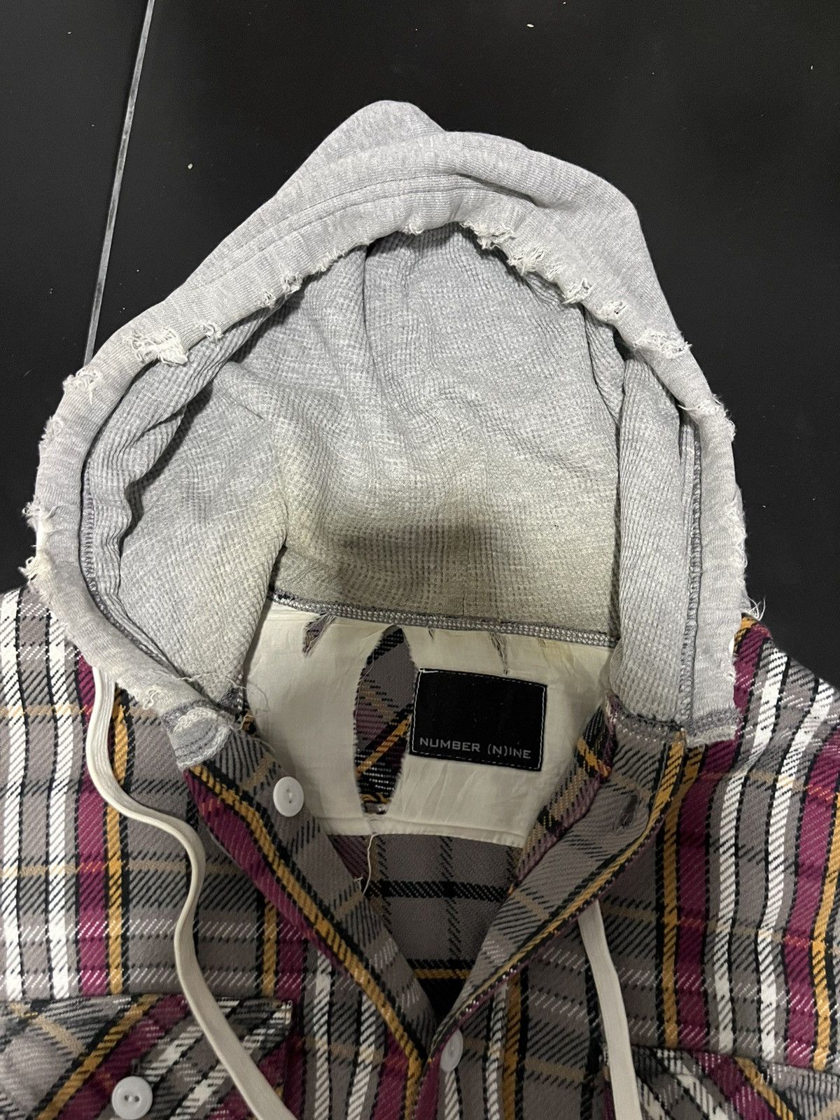 Number (N)ine Number (N)ine Hybrid Plaid Flannel Size US M / EU 48-50 / 2 - 8 Thumbnail