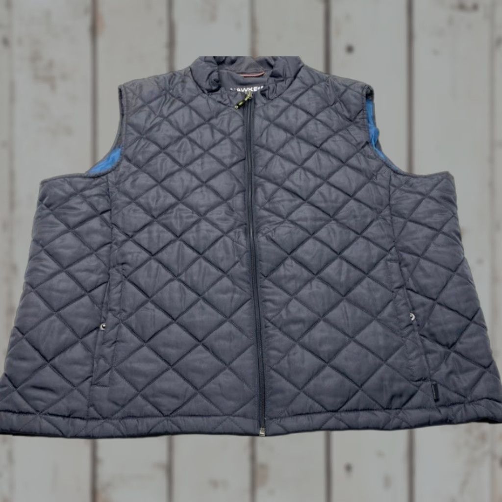 Vintage Hawk and Co Sport Performance Puffer Vest Mens 2XL Blue Insulated Inside Pocket Size US XXL / EU 58 / 5 - 1 Thumbnail