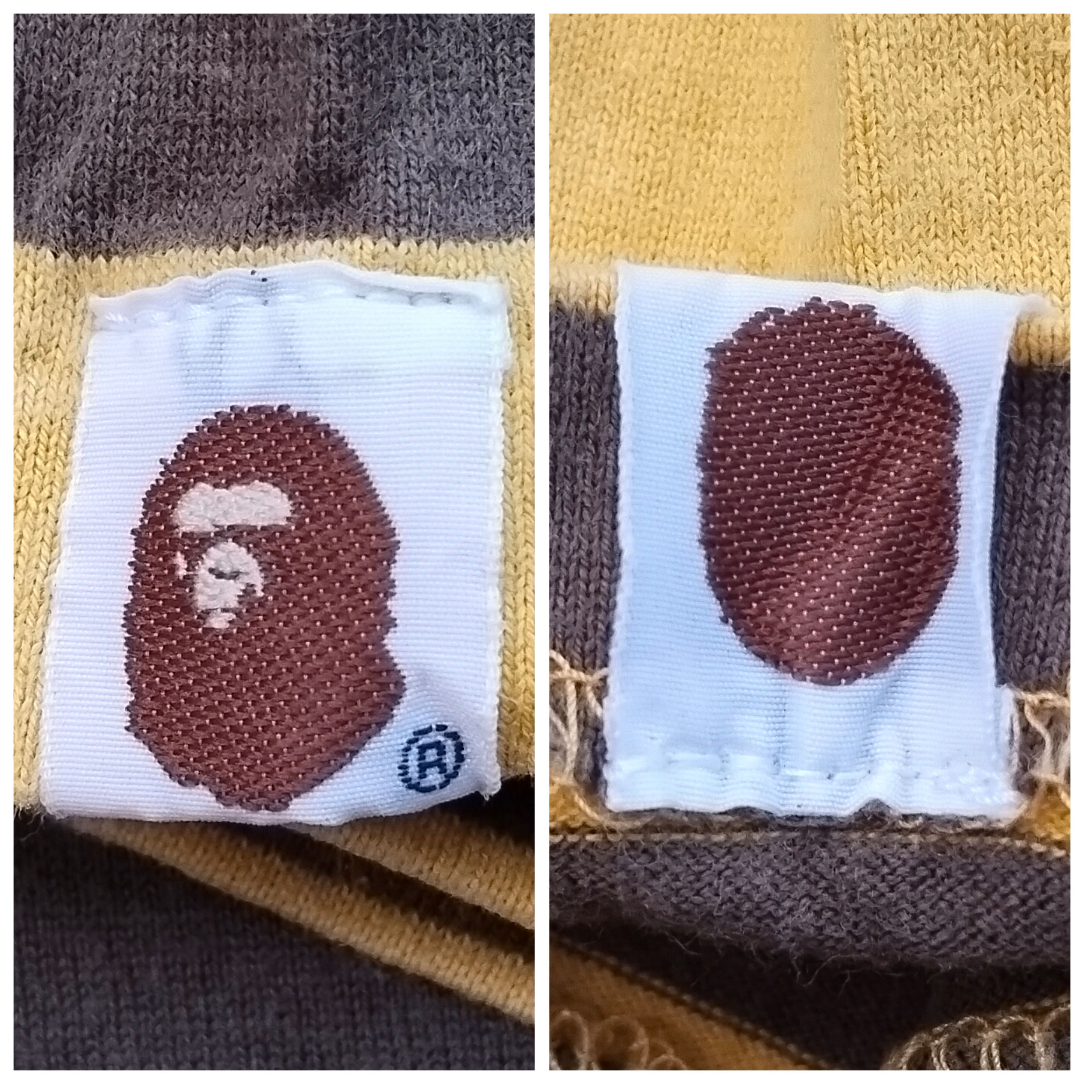 Bape 2003 Vintage Bape Striped Tee Size US L / EU 52-54 / 3 - 4 Thumbnail