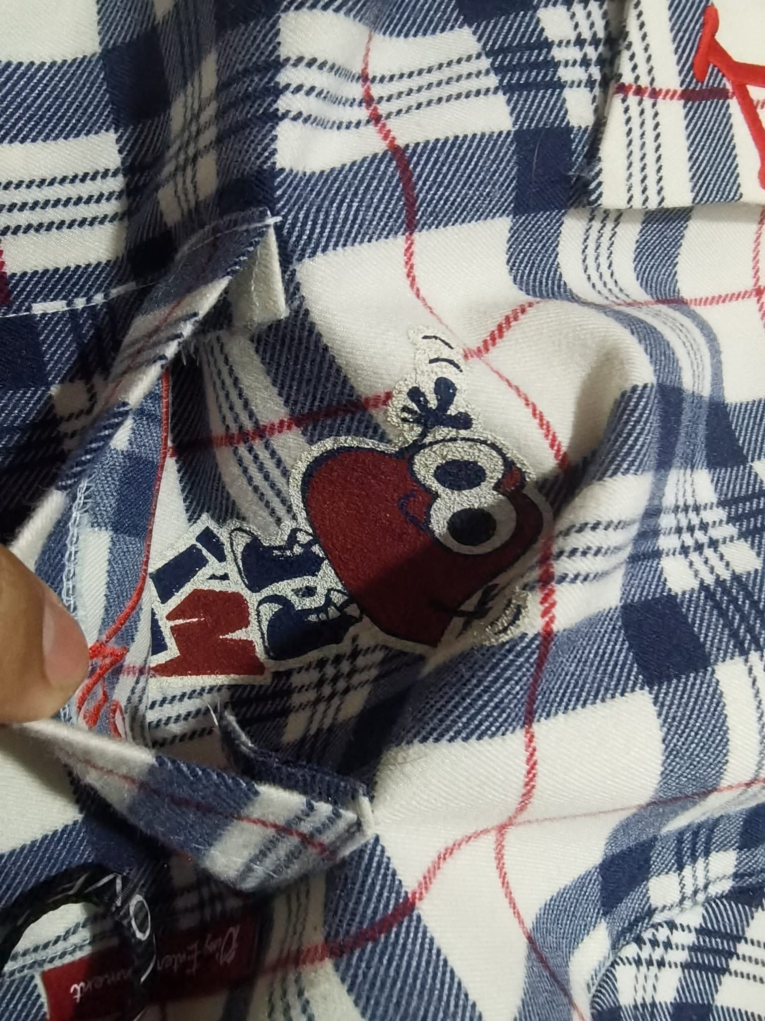 Other Nissy entertainment korean artist flannel L 2173 Size US L / EU 52-54 / 3 - 8 Thumbnail