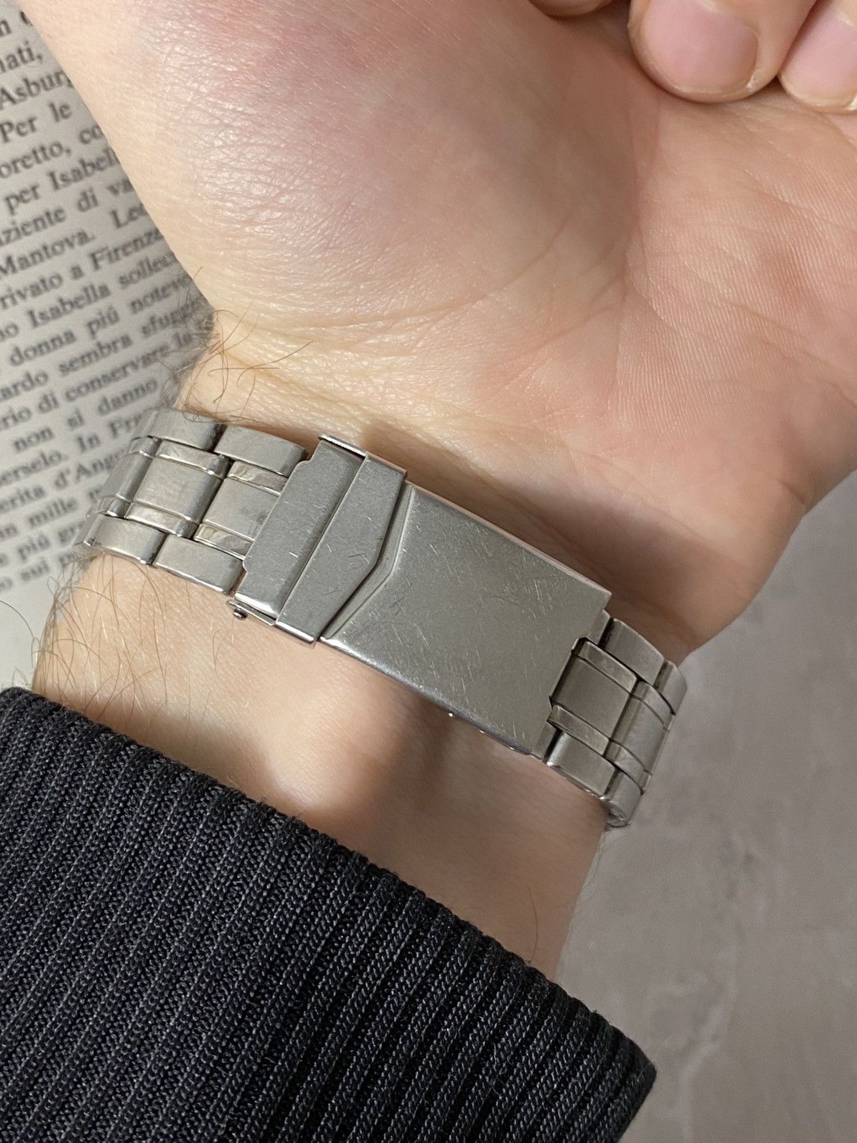 Japanese Brand Philip Persio Watch Dual Time Quartz, Two Time Zones Size ONE SIZE - 5 Thumbnail