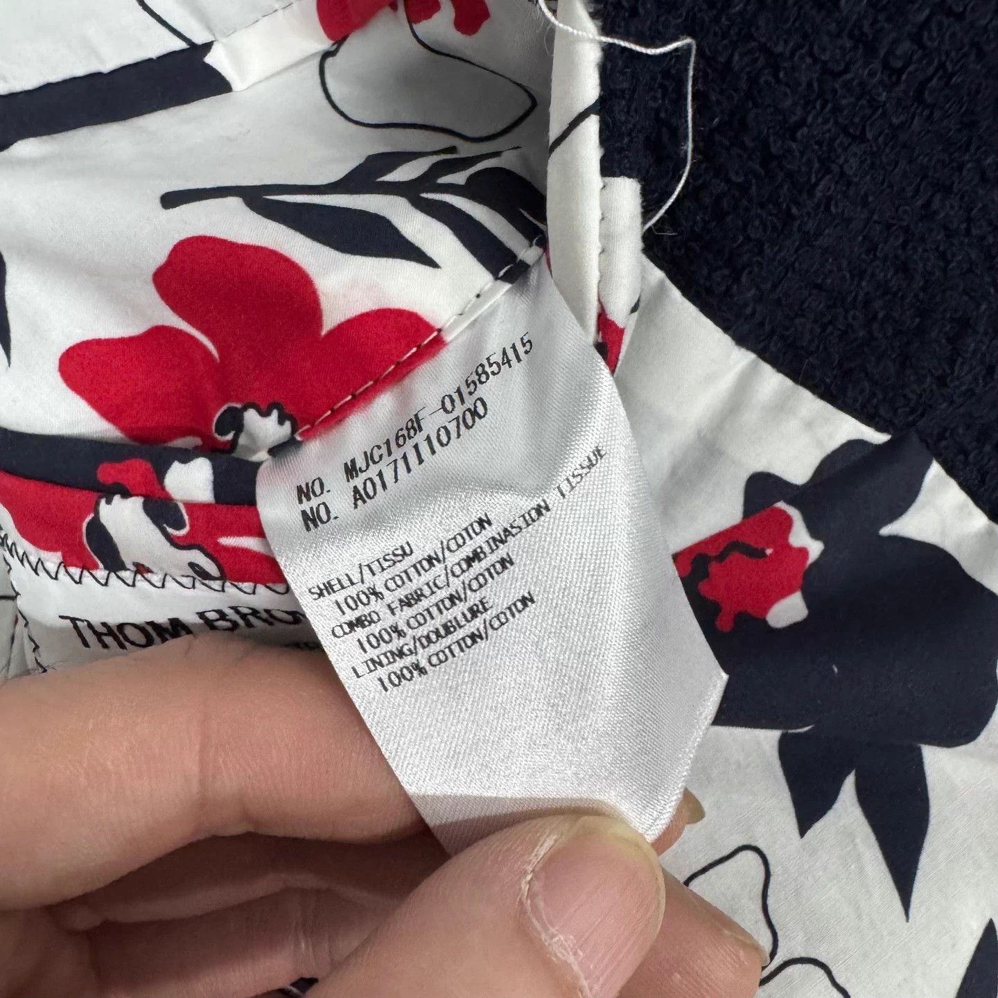 Thom Browne Thom Browne color blocked blazer XS 99 new Size 36S - 8 Thumbnail