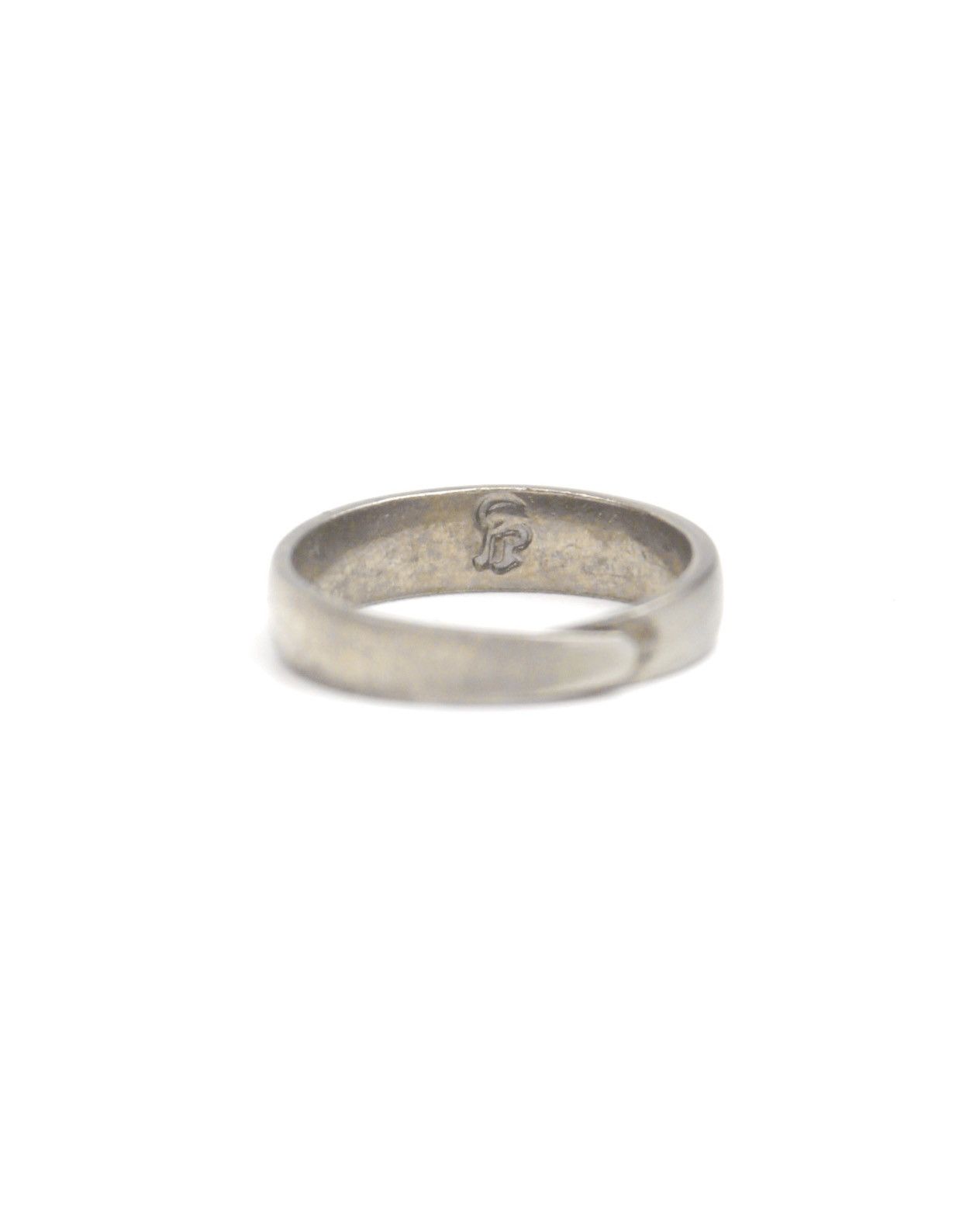 Hysteric Glamour 2000S JAPANESE MADE SILVER TONE “WRENCH” BAND RING Size ONE SIZE - 3 Thumbnail