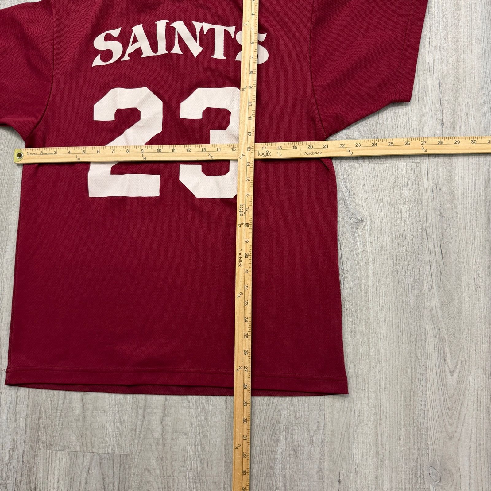 Vintage Vintage Dynamic Soccer Collared Jersey Medium Red White 90s Size US M / EU 48-50 / 2 - 7 Thumbnail