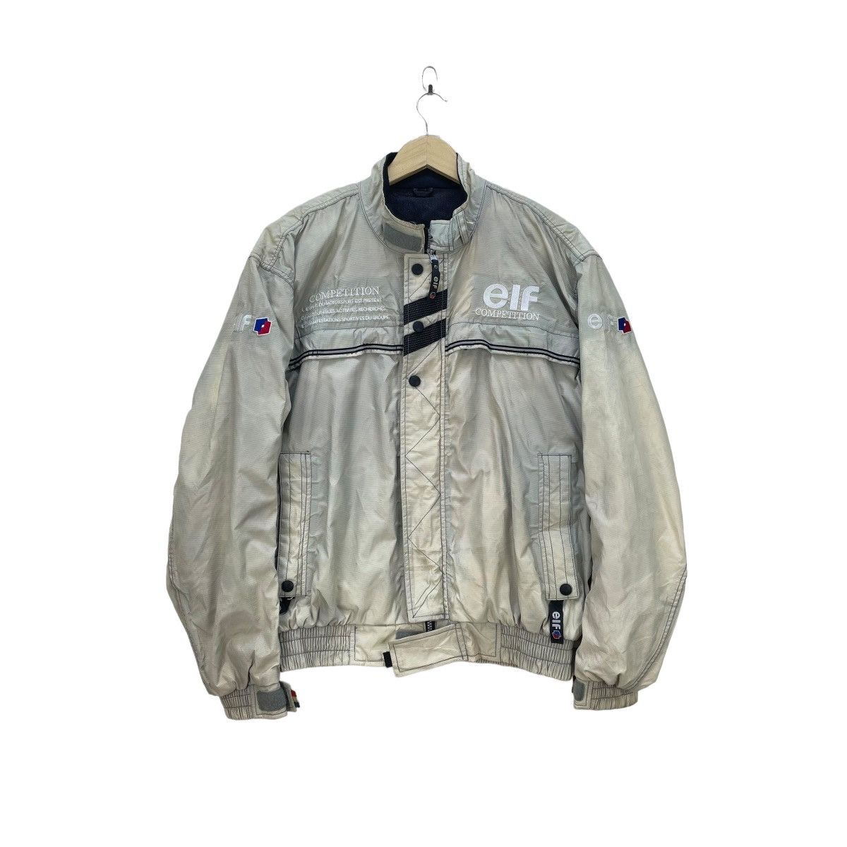 Japanese Brand Motorcycle Jacket ELF Competition Biker Jacket Size US M / EU 48-50 / 2 - 1 Thumbnail