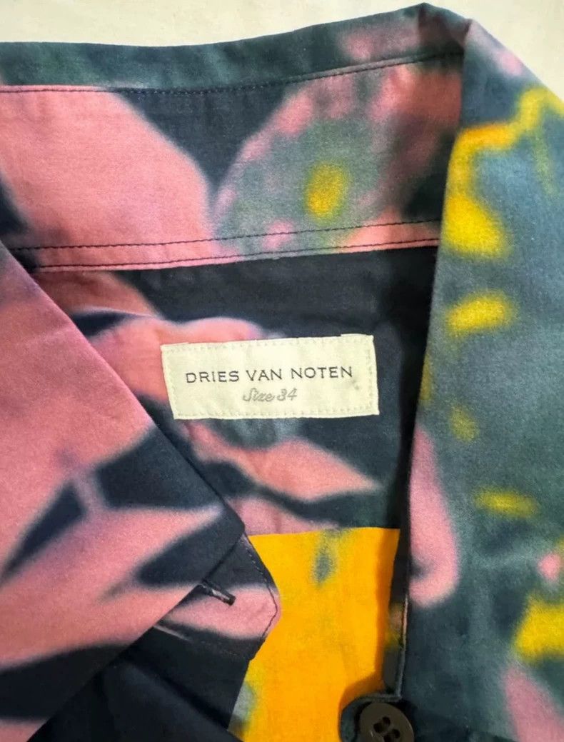 Dries Van Noten Dries Van Noten size:34 Black and yellow color-blocked pri Size S / US 4 / IT 40 - 8 Thumbnail