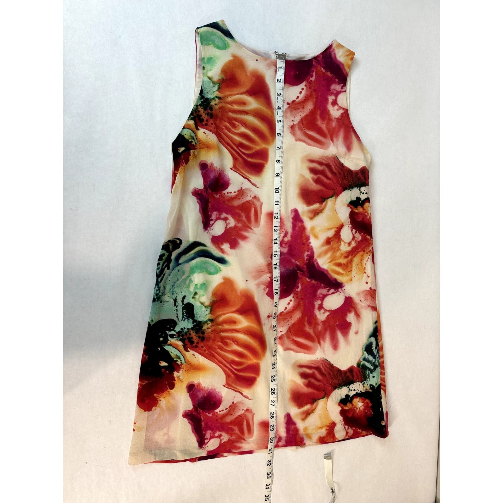 Alice + Olivia Alice & Olivia Dress Silk Shift Spring Floral - Size XS Size XS / US 0-2 / IT 36-38 - 5 Thumbnail