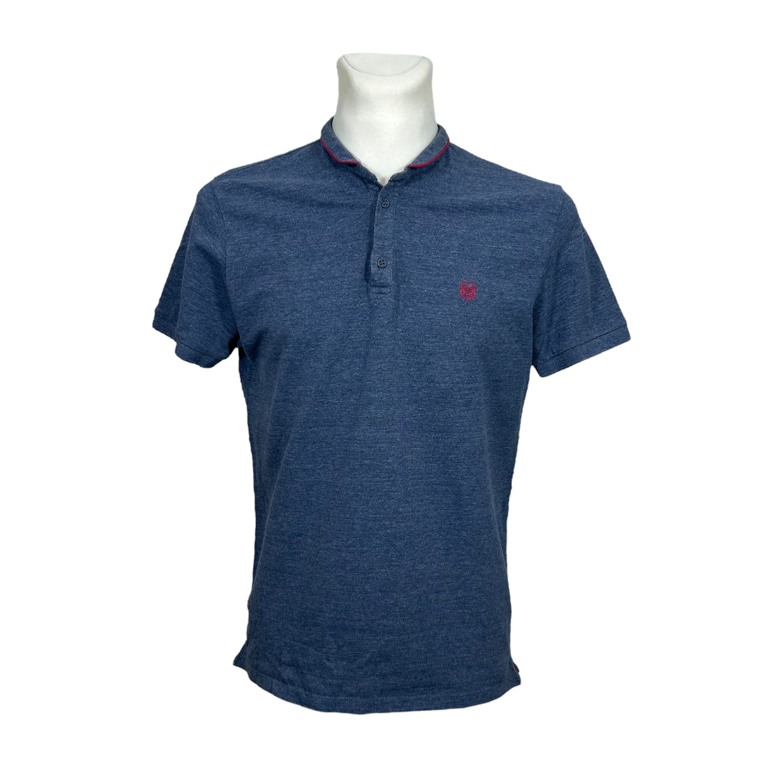 The Kooples The Kooples Sport Blue Melange Band Collar Polo Logo Medium Size US M / EU 48-50 / 2 - 1 Thumbnail