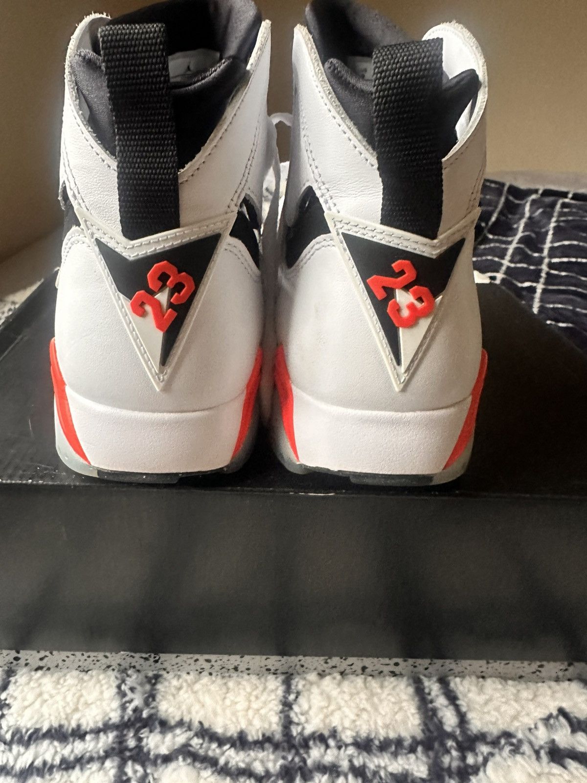 Jordan Brand Jordan Retro 7 White Infrared Size US 9 / EU 42 - 4 Thumbnail