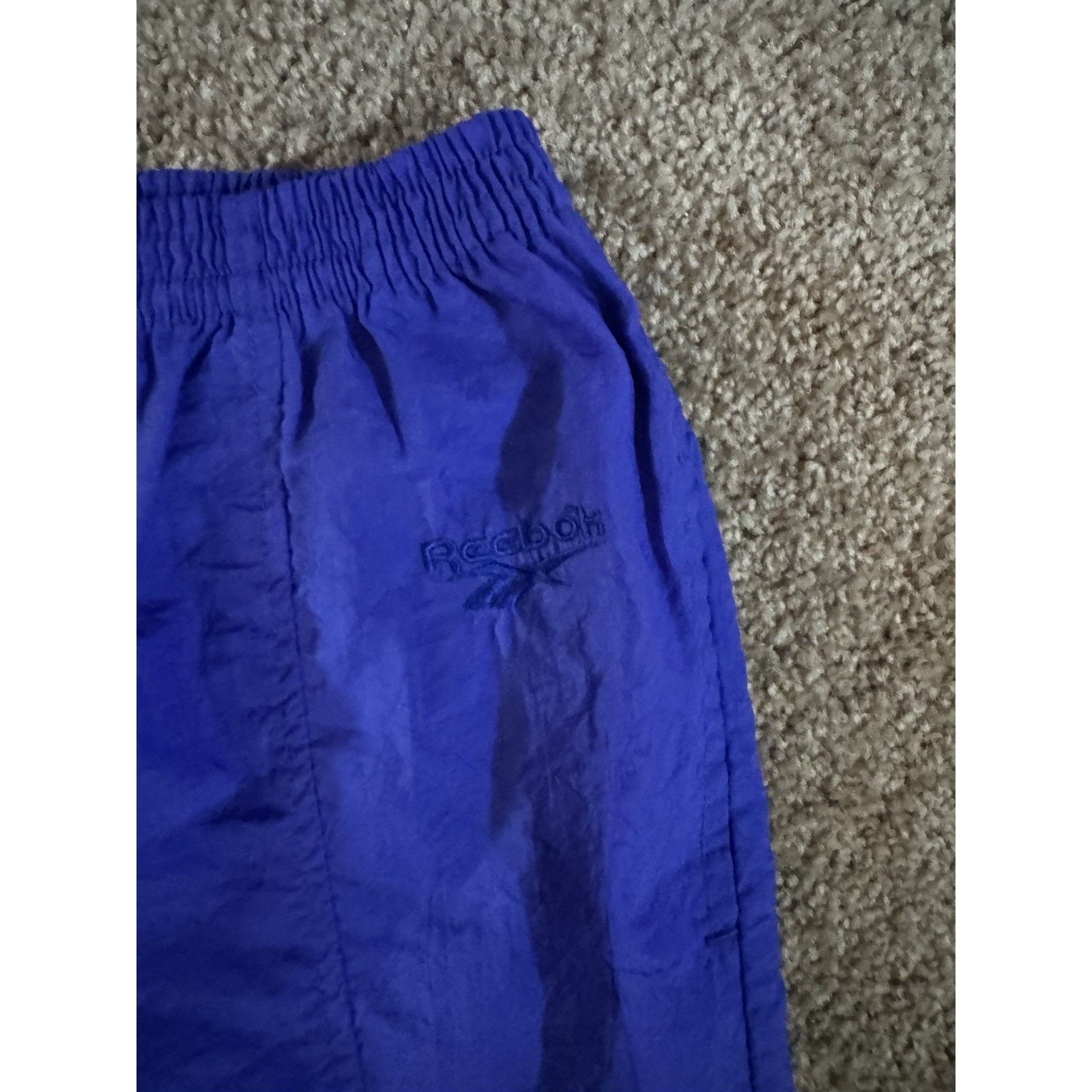 Reebok Vintage 90s 1990s Reebok Purple Track Pants Size Small Size US 28 / EU 44 - 2 Thumbnail