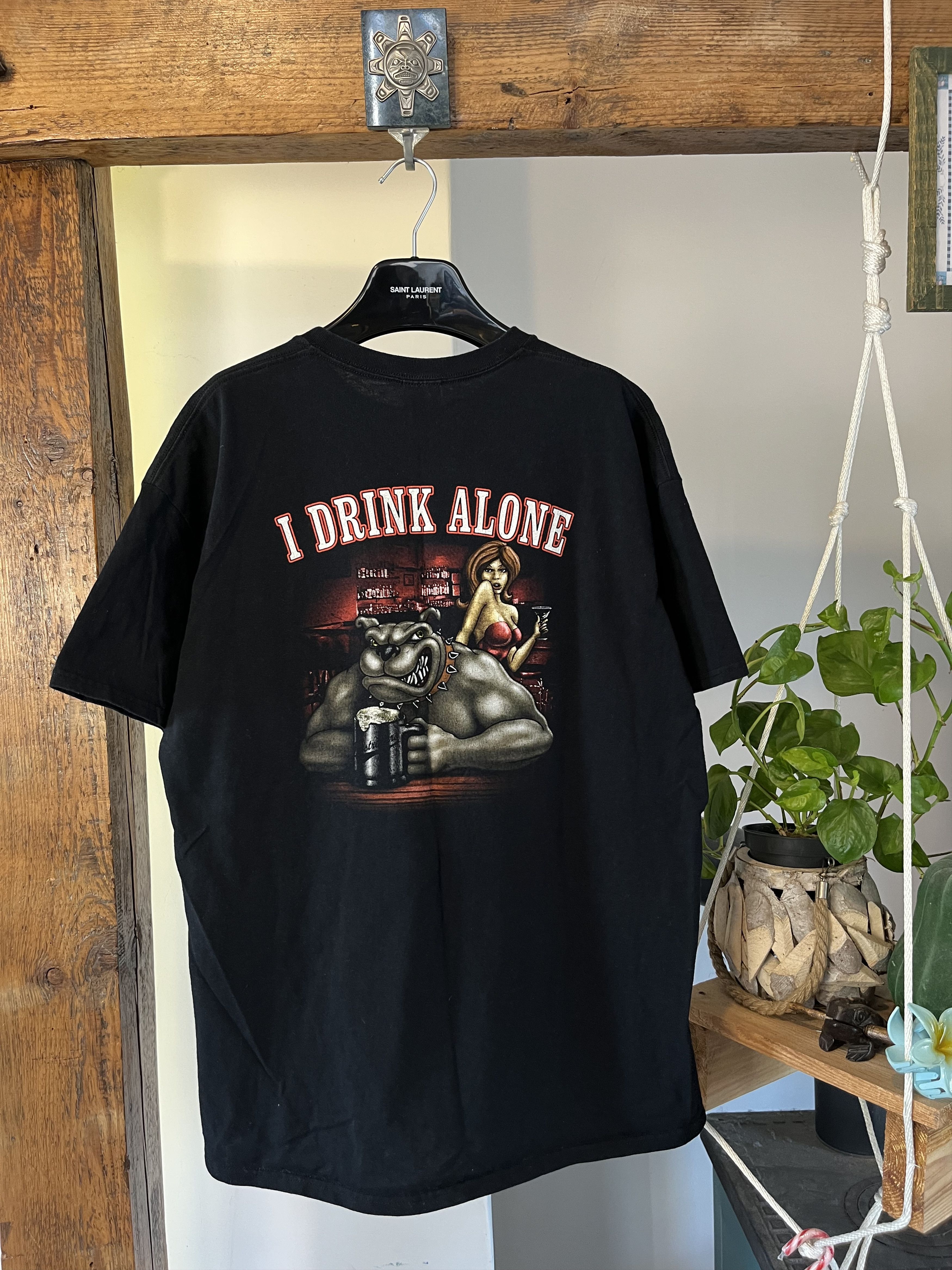 Band Tees × Vintage George Thorogood and the Destroyers I Drinking Alone Size US XL / EU 56 / 4 - 1 Thumbnail