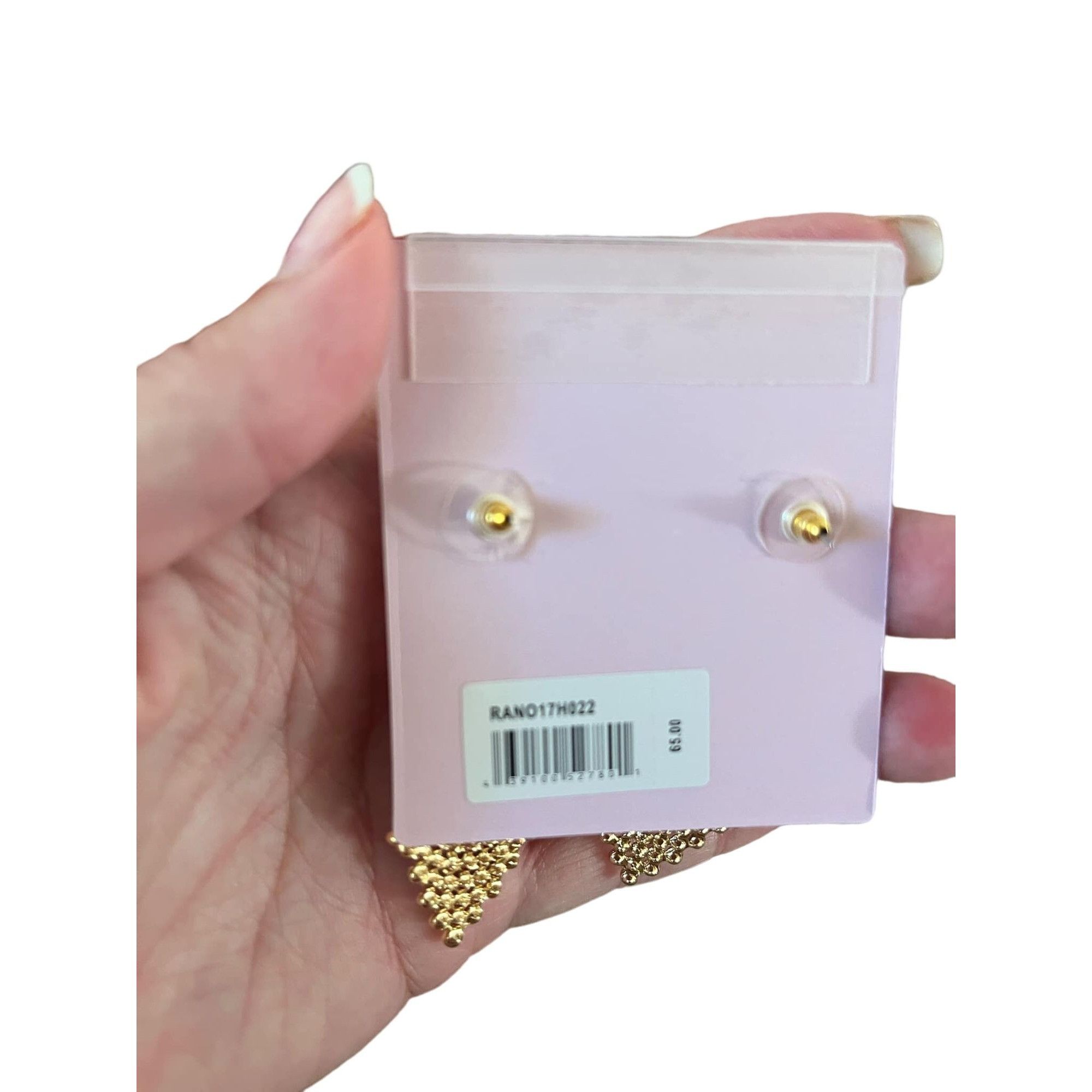 Bloomingdale's Bloomingdale’s Crystal Long Full Rhinestone Teardrop Dangle Size ONE SIZE - 2 Thumbnail