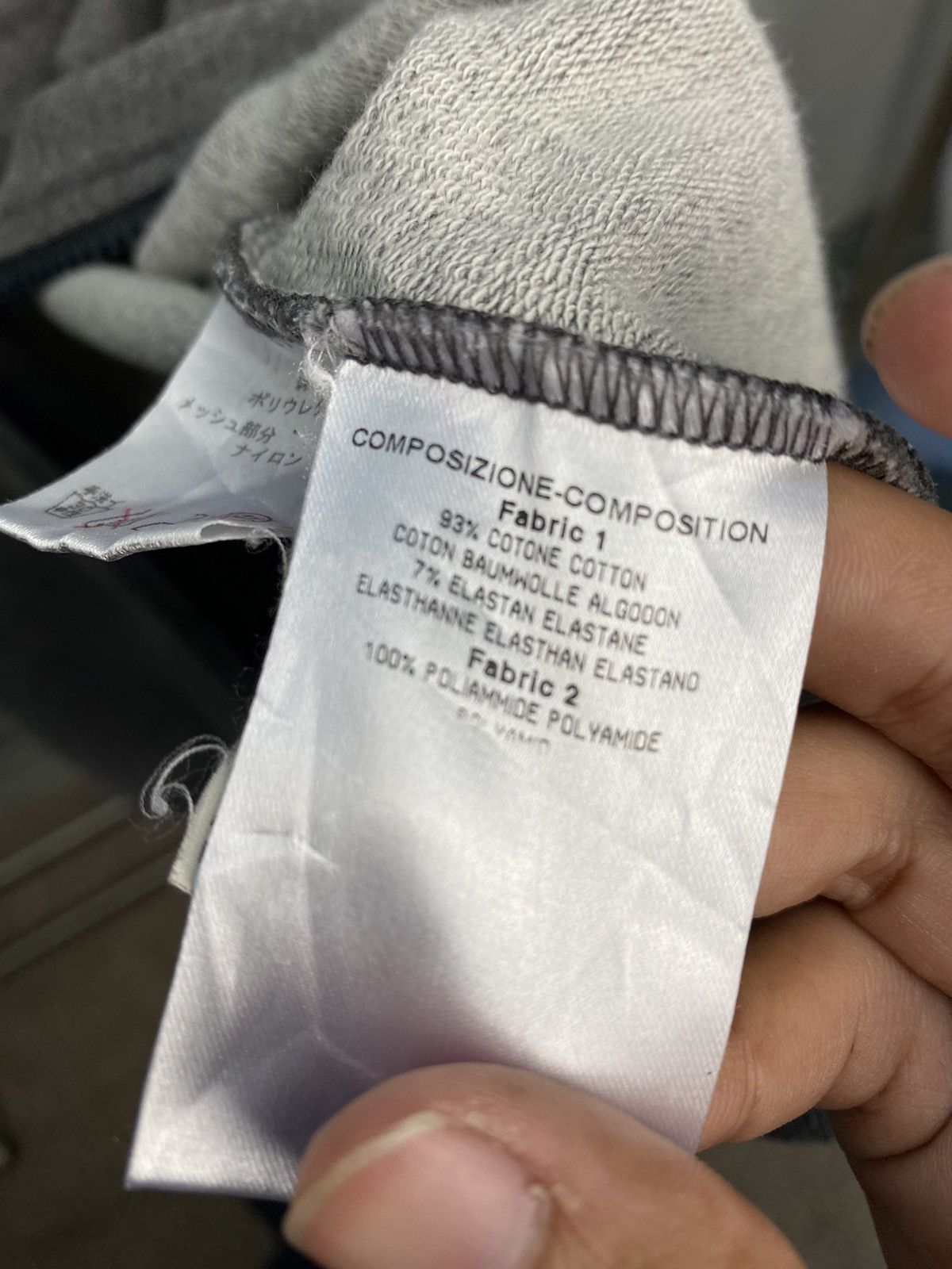 Gucci Gucci Technical Panel Zip-Up Sweatshirt Size US S / EU 44-46 / 1 - 7 Thumbnail