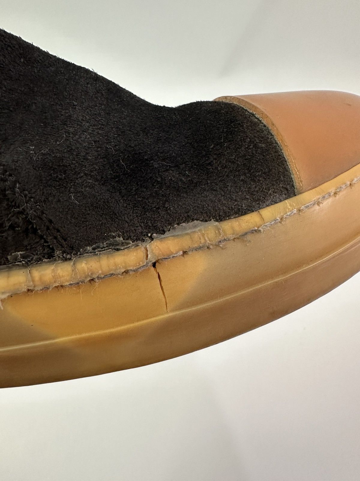 Rick Owens Rick Owens Mainline suede slip on boat shoe Ramones Size 40 Size US 7.5 / EU 40-41 - 7 Thumbnail