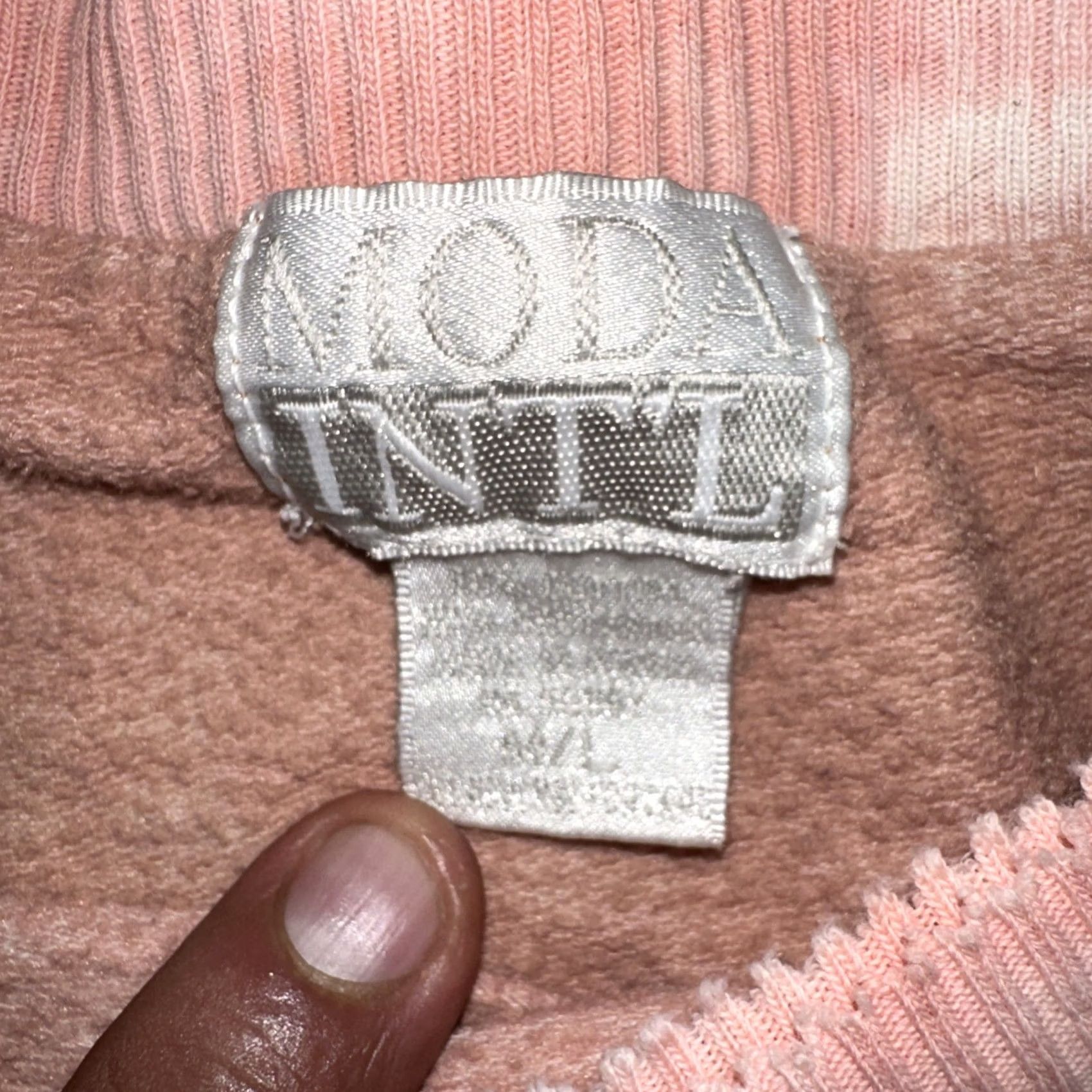 Vintage VINTAGE Moda International Sweater Women Pullover 80s 90s Pink Distressed Size L Womens Size L / US 10 / IT 46 - 2 Thumbnail