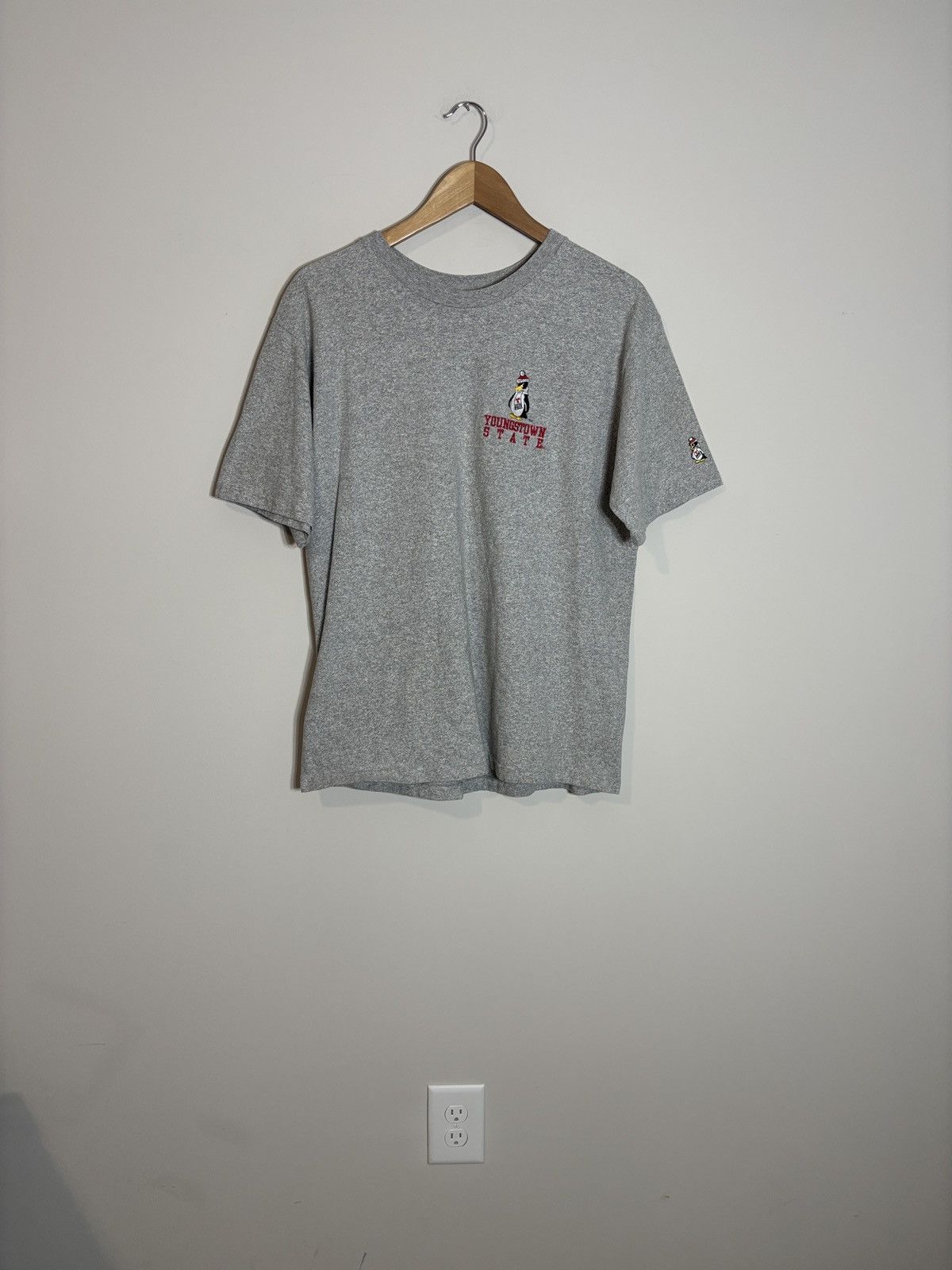 Vintage Vtg Youngstown State University Penguins Shirt Size US L / EU 52-54 / 3 - 2 Thumbnail