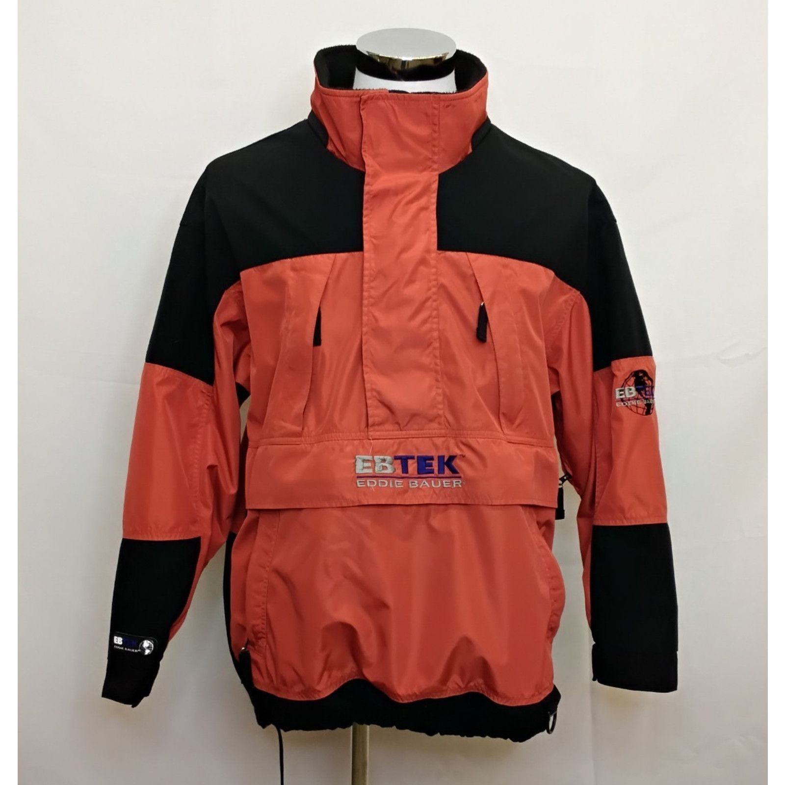 Eddie Bauer Eddie Bauer EBTEK Anorak Jacket Men's M Red/Black Vintage Size US M / EU 48-50 / 2 - 2 Thumbnail