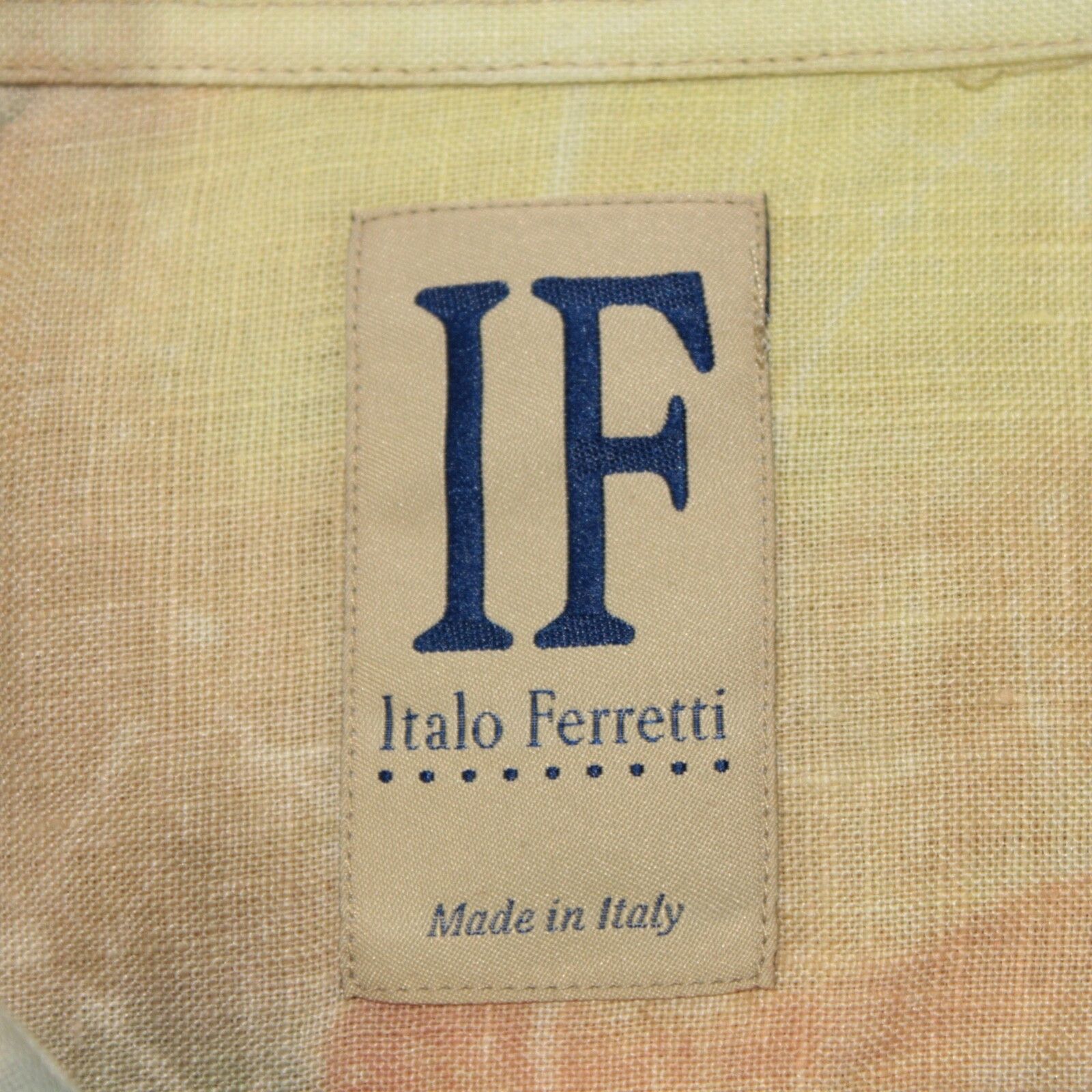 Other Italo Ferretti New with tags Shirt Size L US In Yellow Size US L / EU 52-54 / 3 - 7 Thumbnail