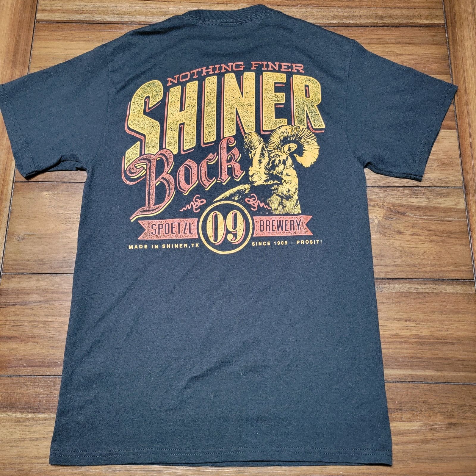 Other Shiner Bock Black Unisex Tee "Nothing Finer" - Size Small Size US S / EU 44-46 / 1 - 1 Thumbnail