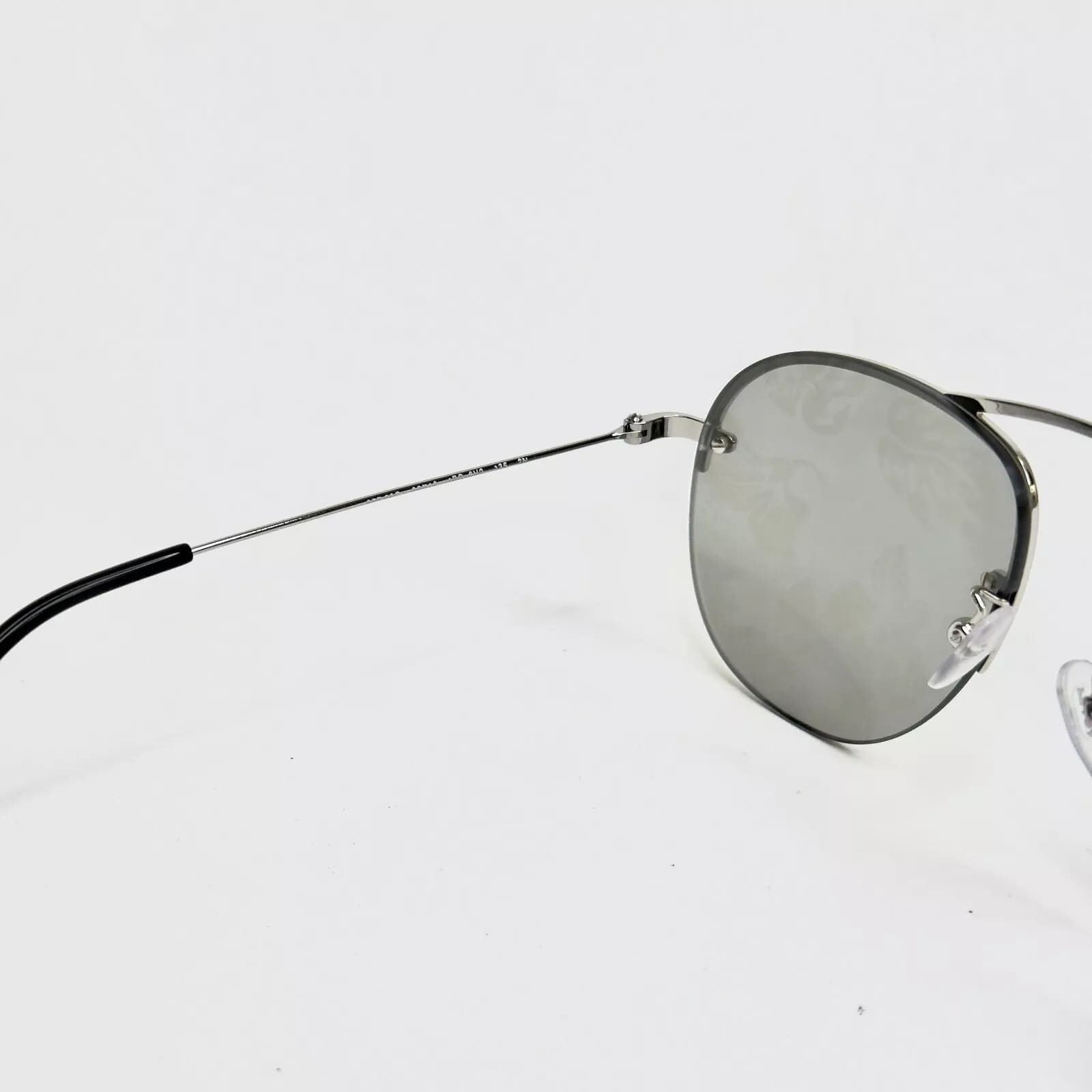 Prada PRADA TEDDY 58O PR58OS Aviator Silver Mirror Sunglasses Size ONE SIZE - 6 Thumbnail