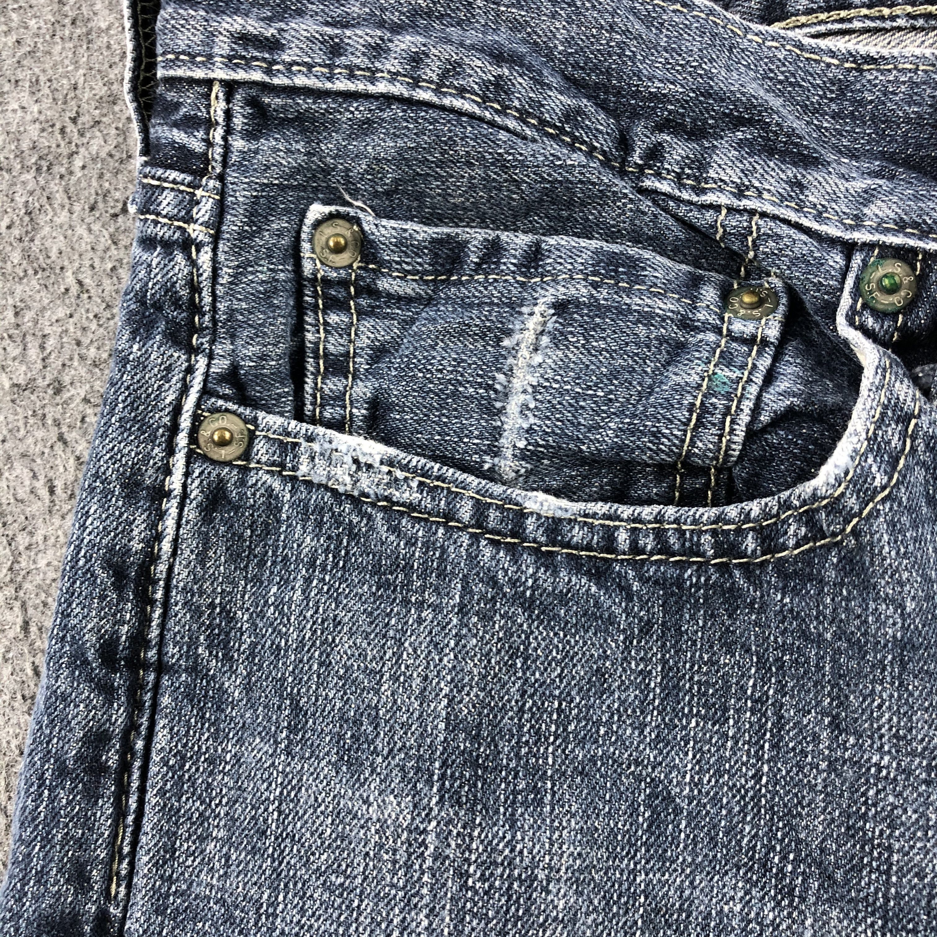 Levi's Vintage Blue Wash Levis 514 Jeans-J2145 Size US 33 - 11 Thumbnail
