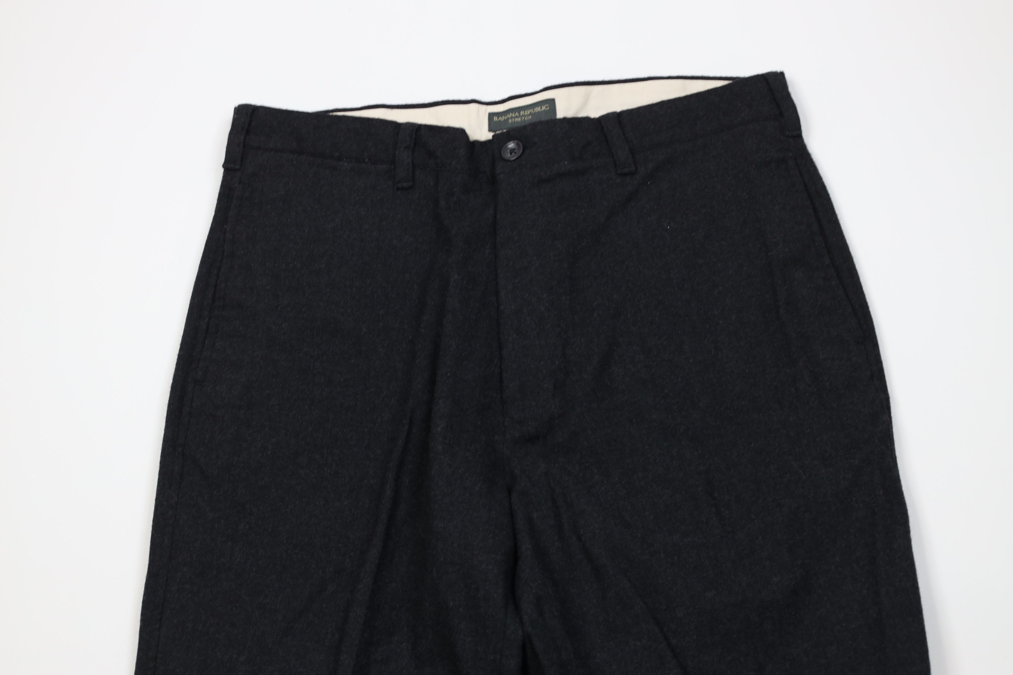 Banana Republic Vintage Y2K 2001 Banana Republic Wide Leg Chino Pants Gray Size US 34 / EU 50 - 2 Thumbnail