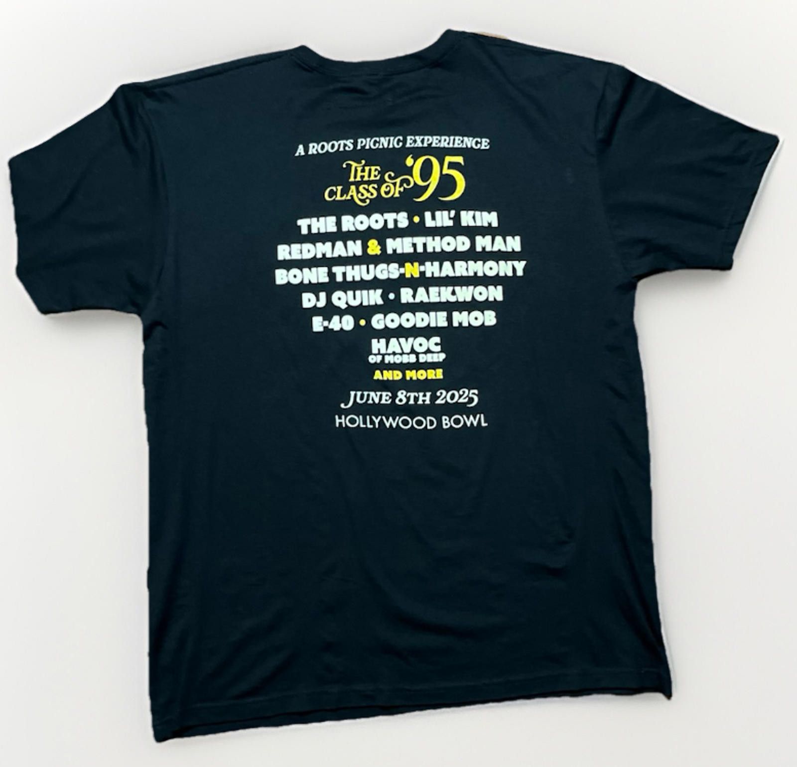 Other The Roots Class of 95 Tour 2025 Unisex Graphic Tee XXL Size US XXL / EU 58 / 5 - 2 Thumbnail