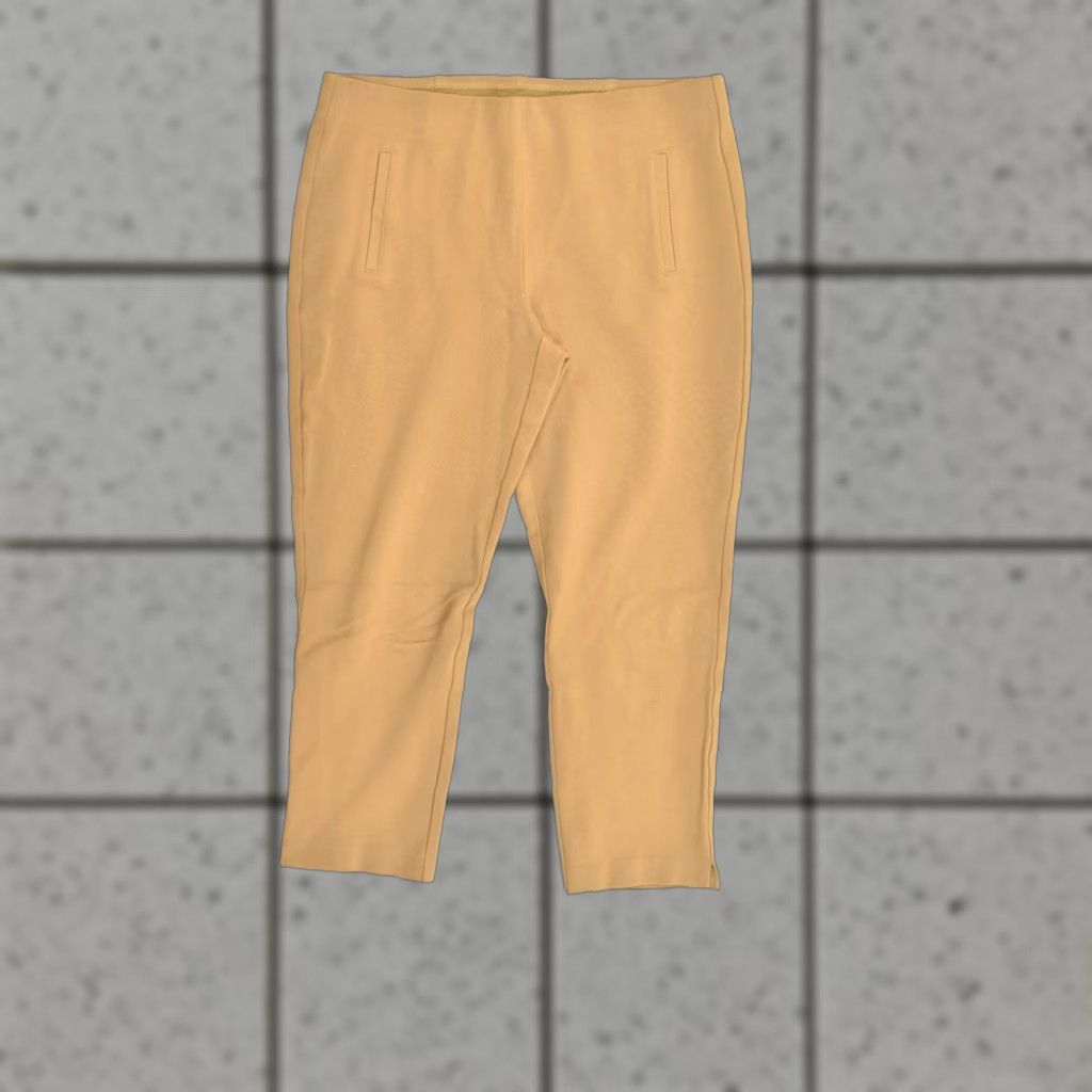 Vintage Chico's Brigitte So Slimming Ankle Pants Brown Toffee Size 2 Pull On Stretch Flat Front Womens Pants Slimming Ankle Size 26" / US 2 / IT 38 - 1 Thumbnail