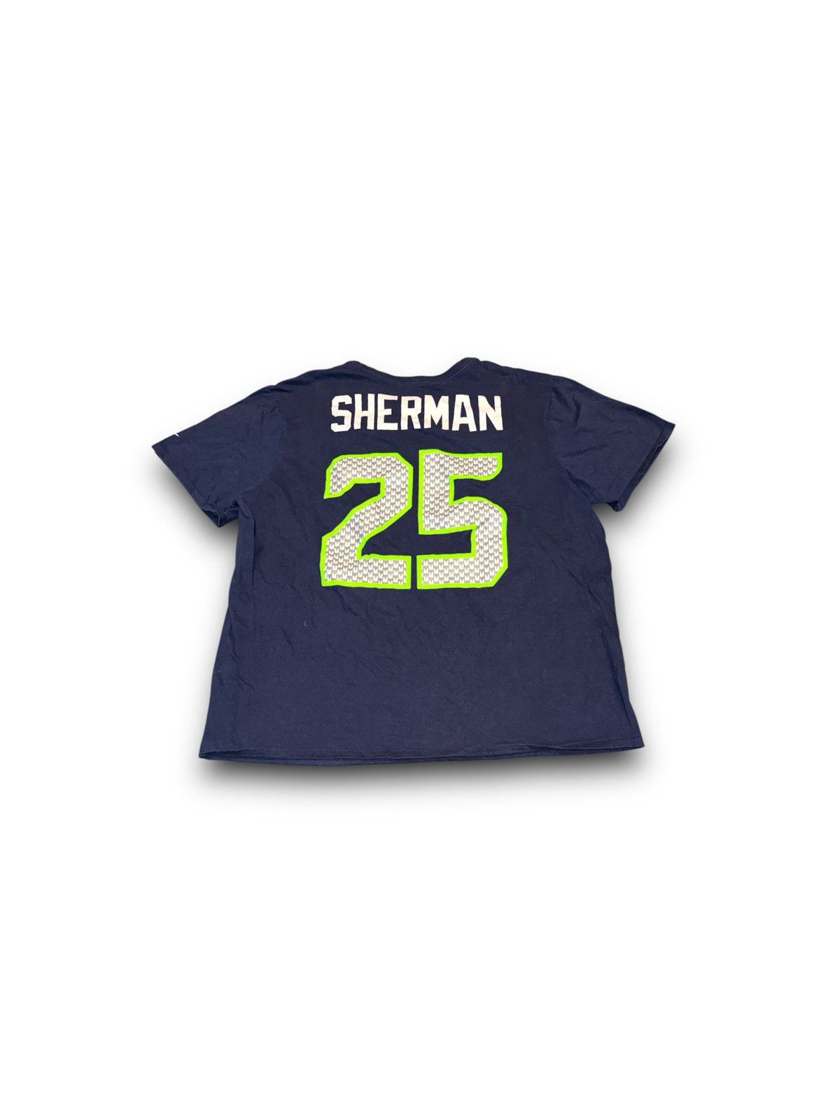 Nike Seattle Seahawks Richard Sherman NFL The Nike tee shirt 2XL Size US XXL / EU 58 / 5 - 2 Thumbnail