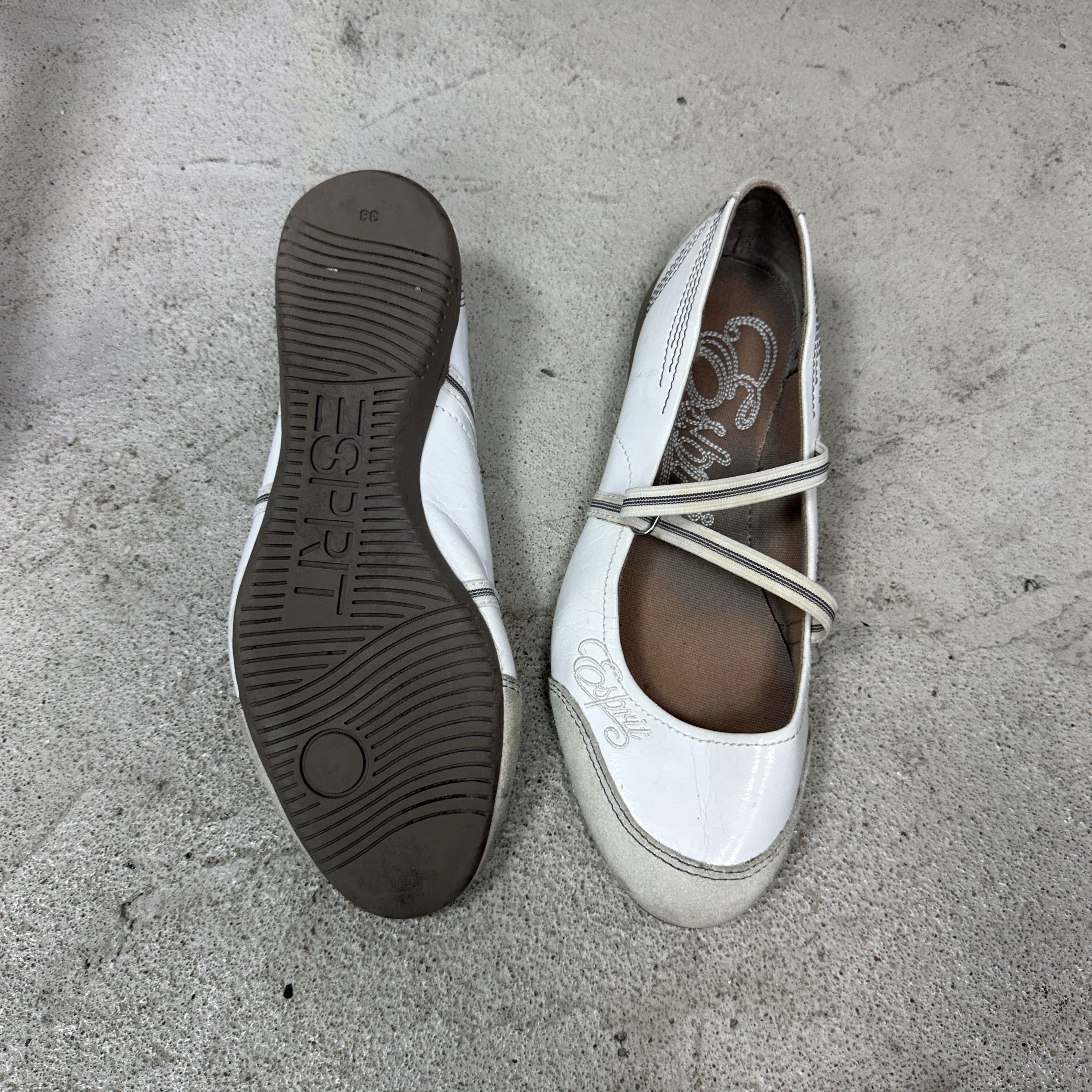 Esprit Vintage Streetwear Casual Straps Esprit Ballet Flats Y2K Size US 8 / IT 38 - 7 Thumbnail