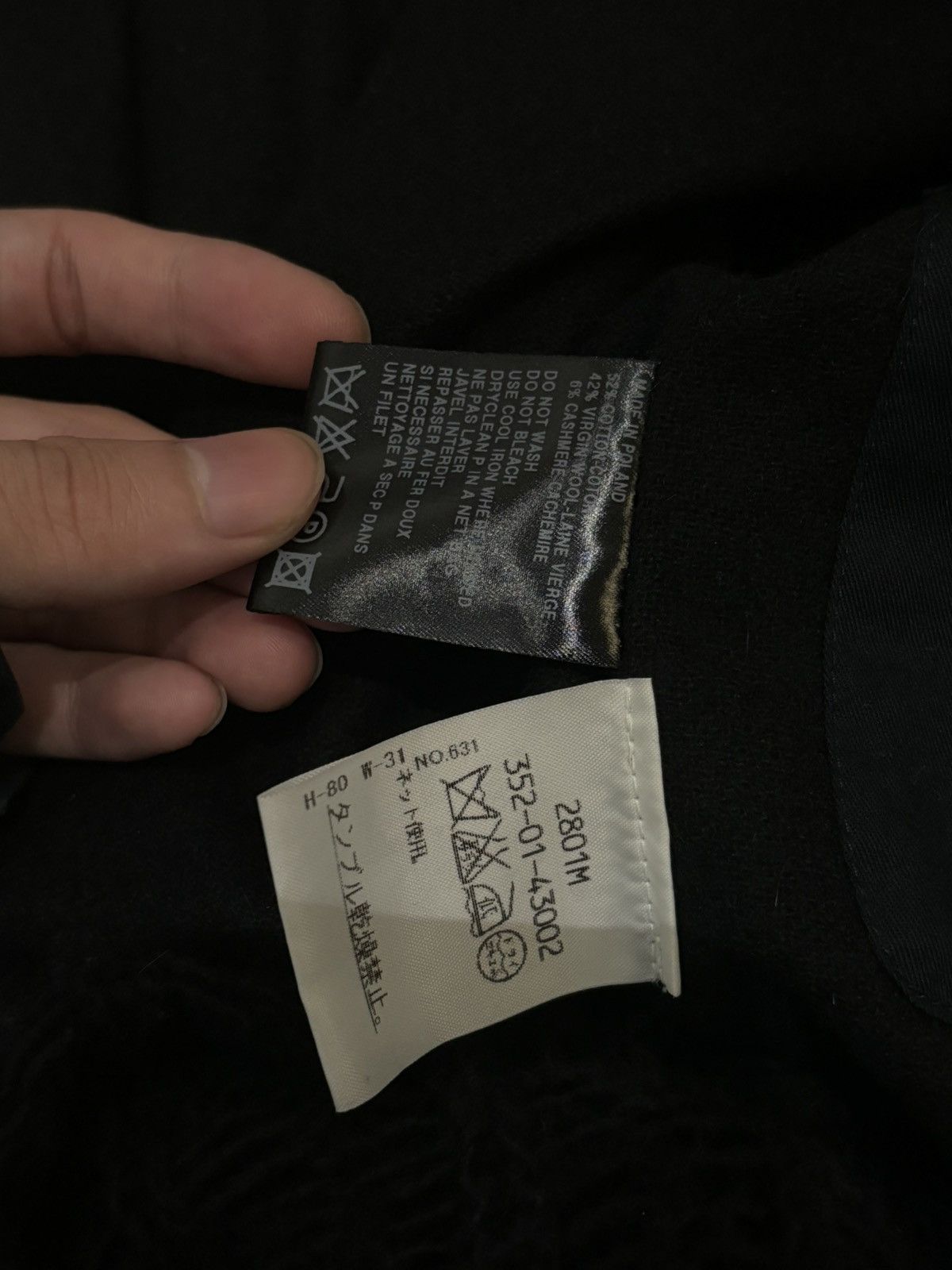 Ann Demeulemeester Ann Demeulemeester | AW2005 Asymmetric Ninja Jacket Size US S / EU 44-46 / 1 - 10 Thumbnail