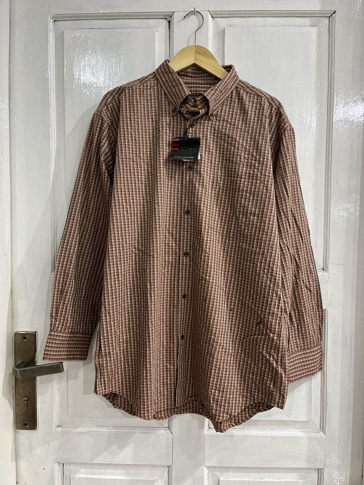 Japanese Brand × Vintage Japanese button up shirt Junko Koshino Size US XXL / EU 58 / 5 - 1 Thumbnail