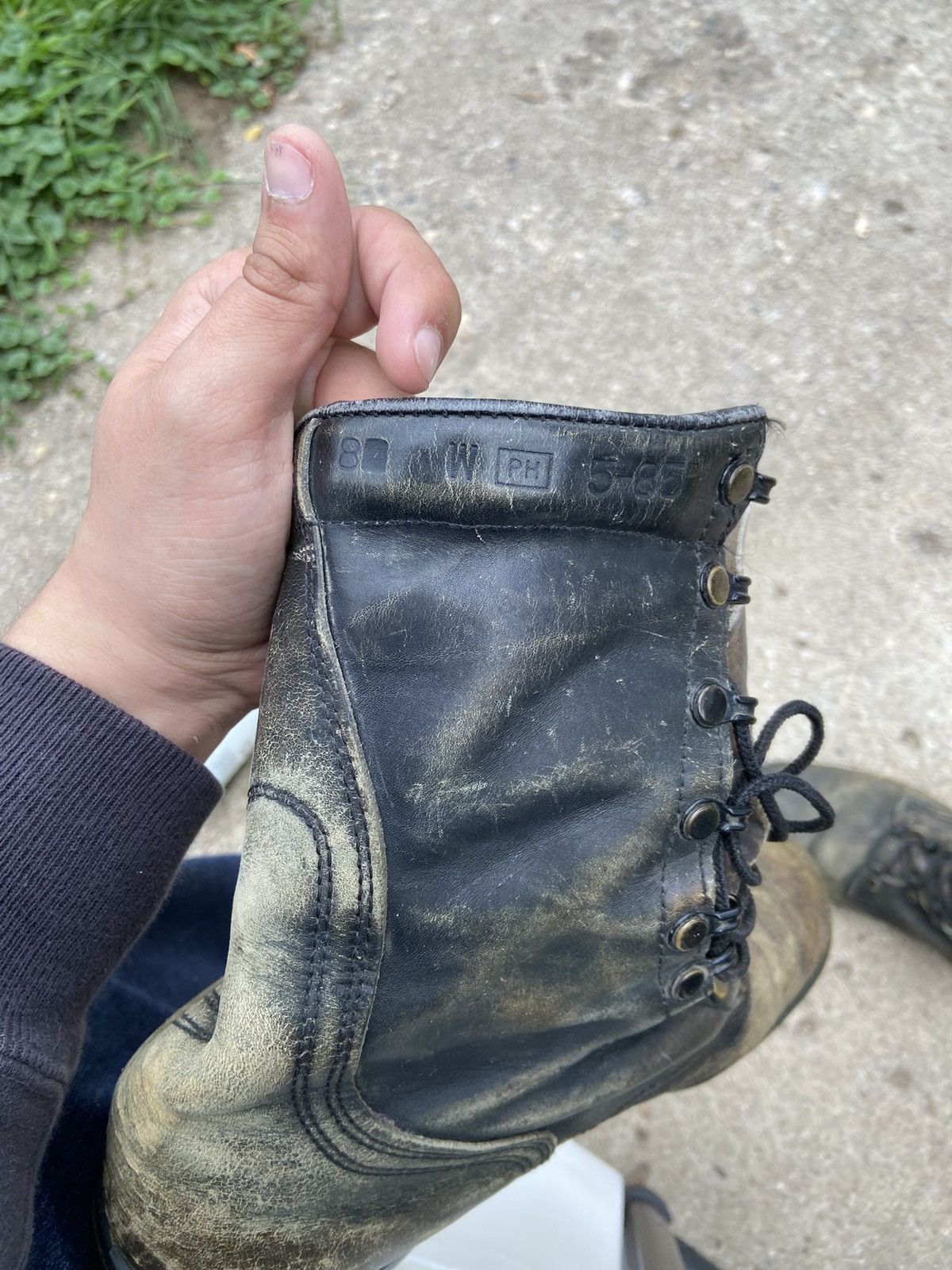 Other Vintage Military Combat Boots sz 8.5 Size US 8.5 / EU 41-42 - 4 Thumbnail