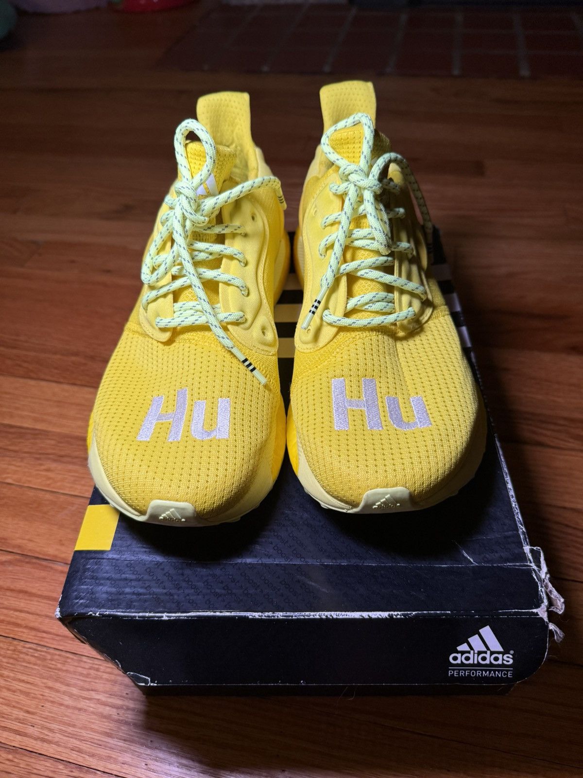 Adidas × Pharrell Adidas Pharrell Williams Human Race Solar HU PRD Ultra Boost Size US 8.5 / EU 41-42 - 4 Thumbnail