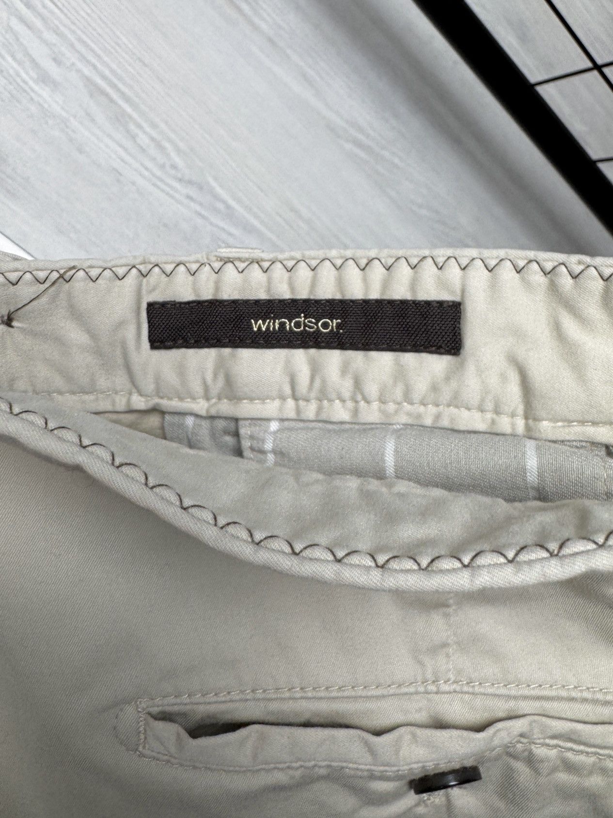 Other Windsor Solaro Silvino Beige Oragnic Cotton Suit 44R (EU 54) Size 44R - 9 Thumbnail