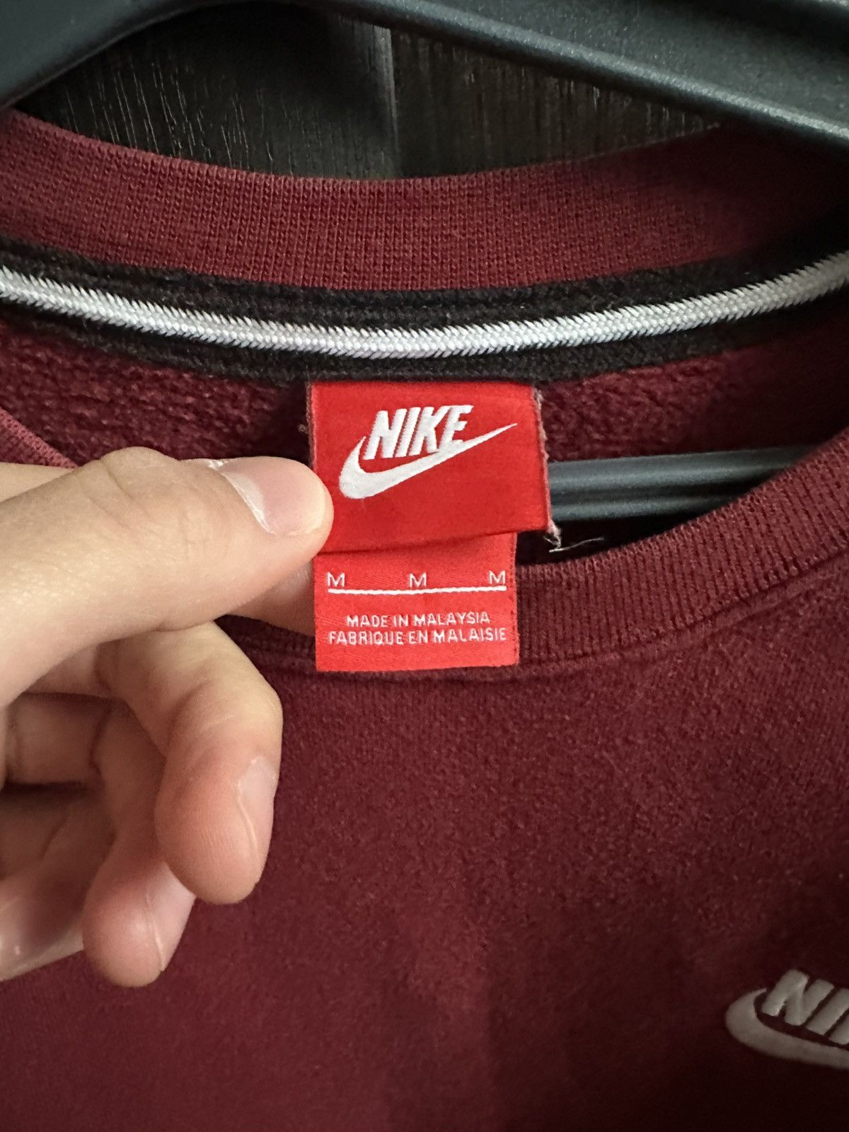 Nike × Vintage Vintage Nike Crewneck Sweatshirt Size US M / EU 48-50 / 2 - 4 Thumbnail