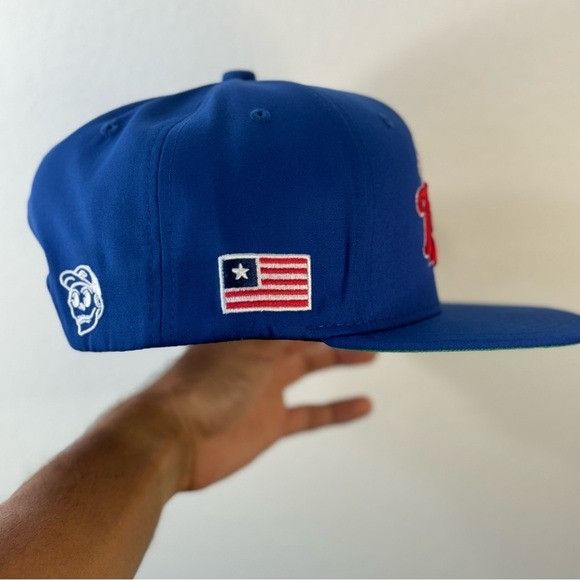 Designer × MLB NEW TEXAS BASE BALL CLUB RANGERS FLAT BILL SNAPBACK Size ONE SIZE - 5 Thumbnail