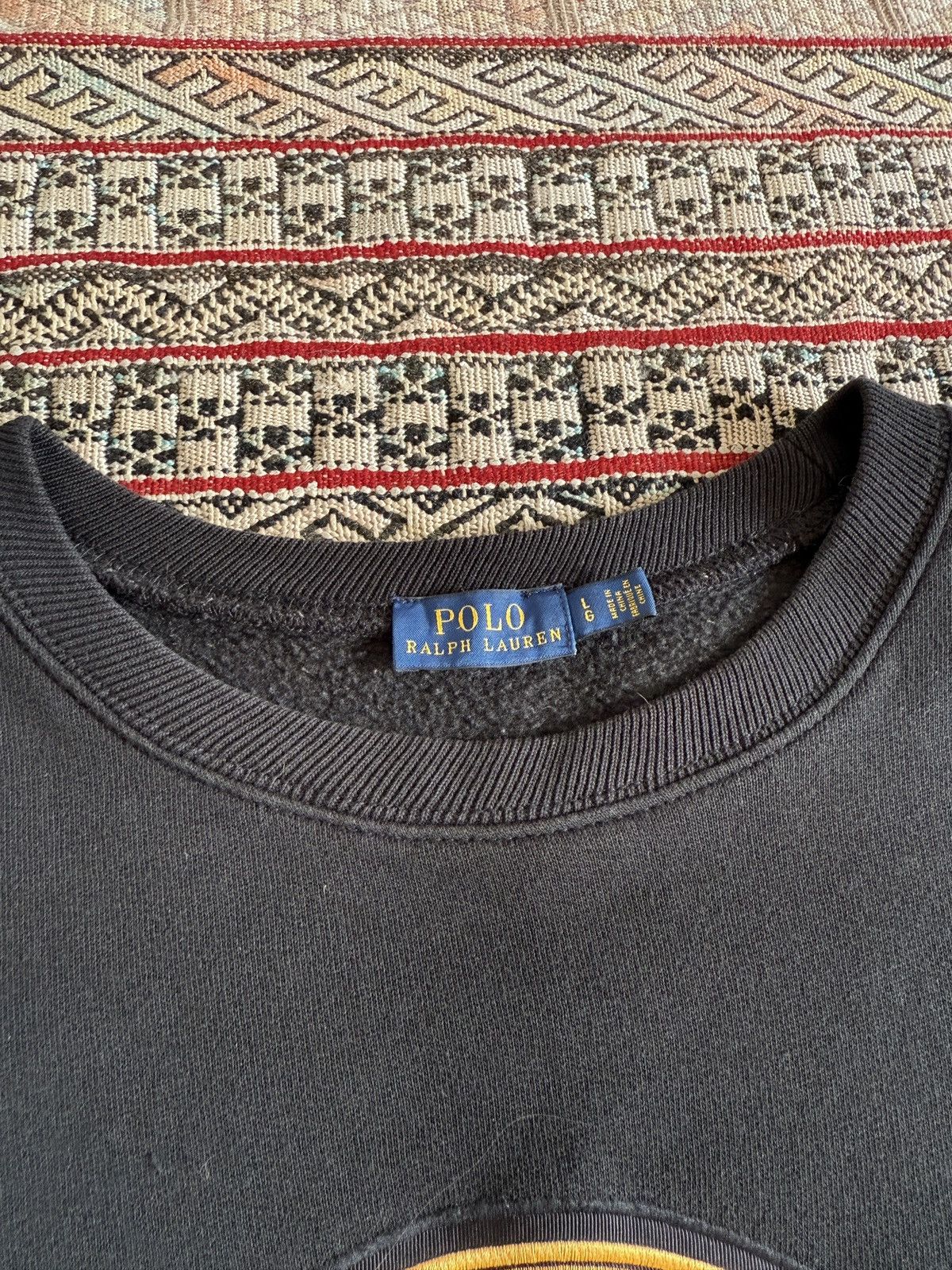 Polo Ralph Lauren Polo Ralph Lauren New York Trademark crewneck Size US L / EU 52-54 / 3 - 3 Thumbnail