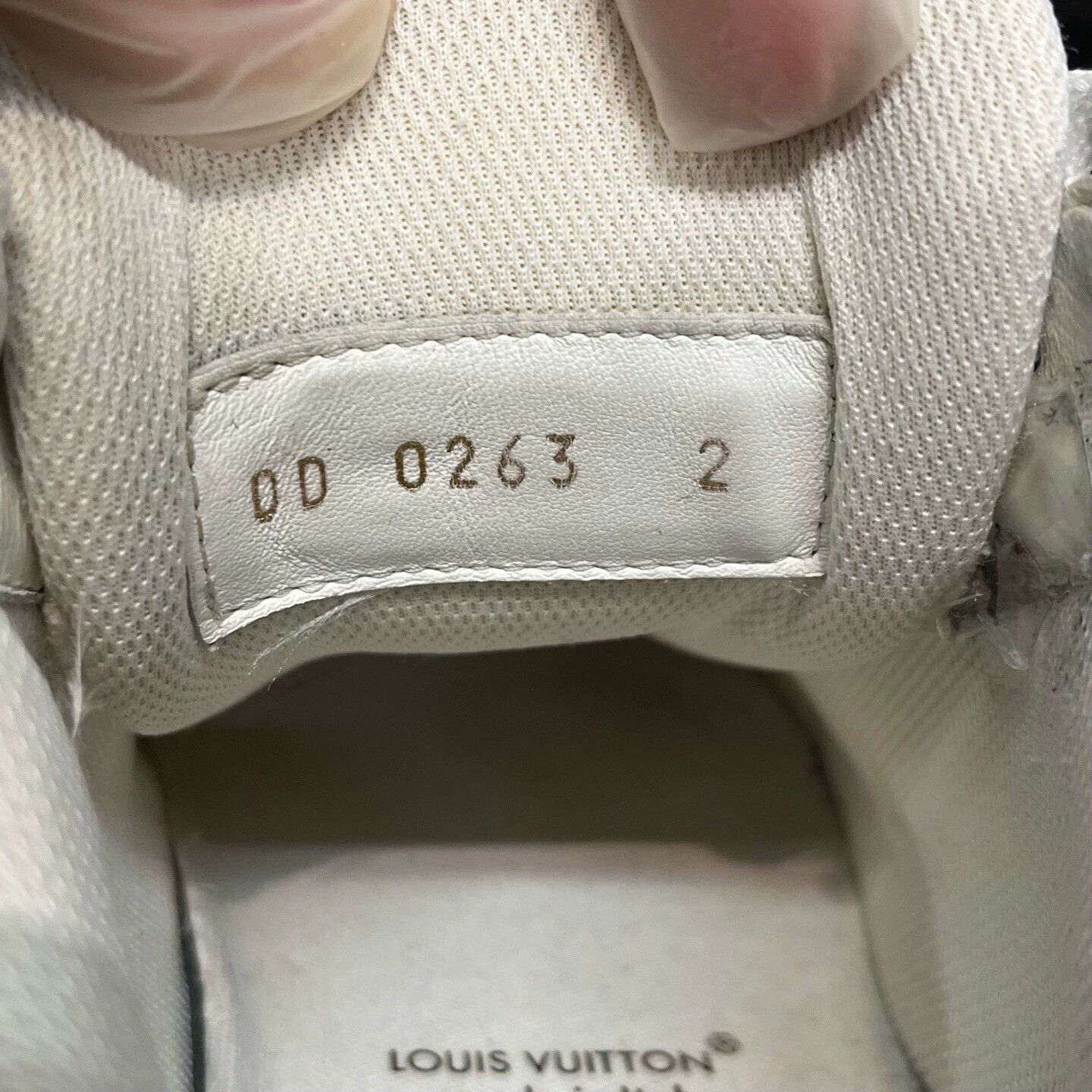 Louis Vuitton LV Trainer Black/White Denim UK2 36 98 New Size XXS / US 00 / IT 34 - 7 Thumbnail
