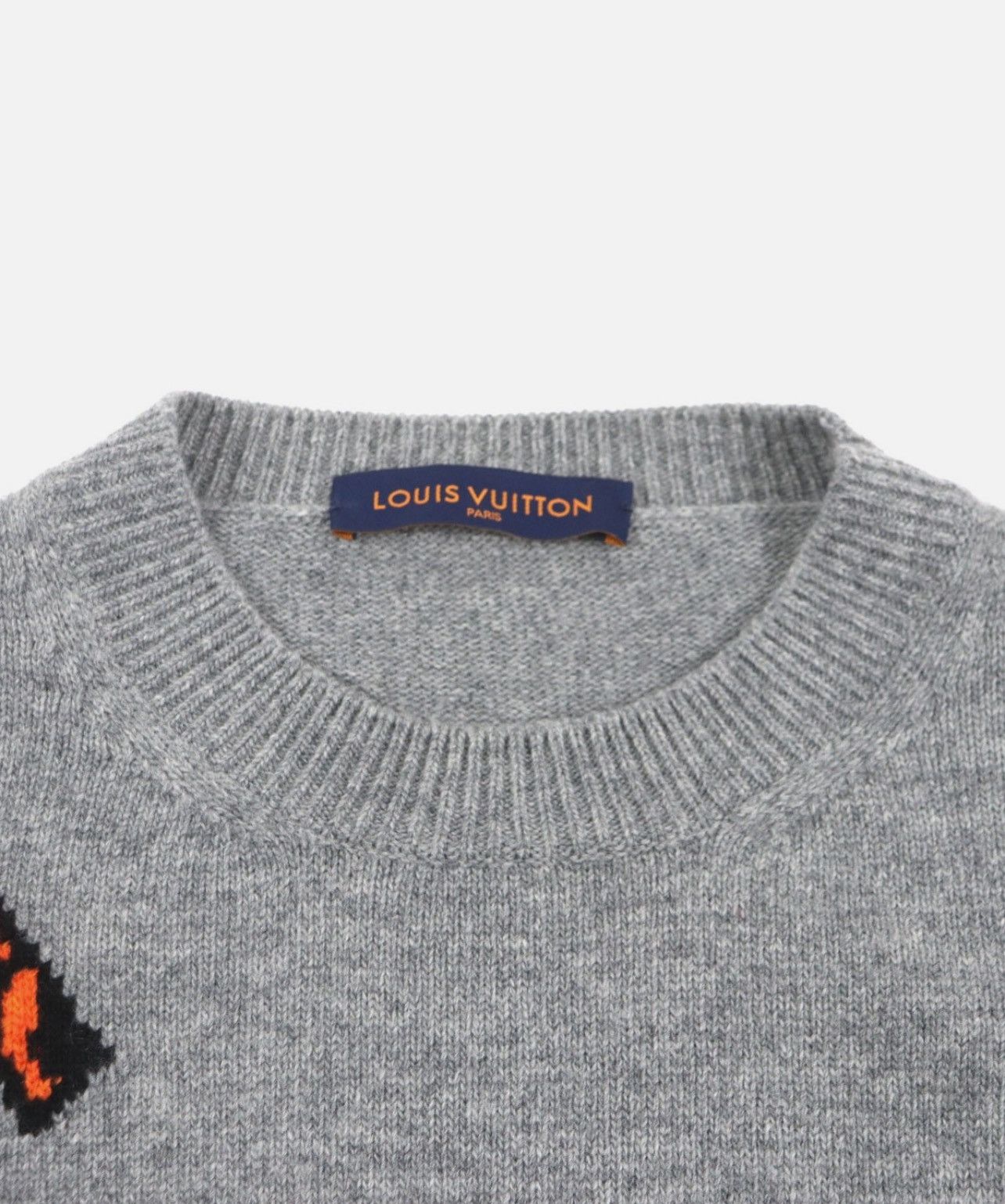 Louis Vuitton Louis Vuitton Tiger Intarsia Pullover SS22 Virgil Abloh L Size US L / EU 52-54 / 3 - 3 Thumbnail