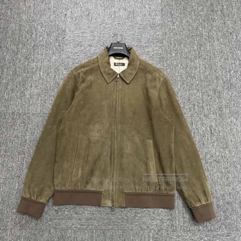 Loro Piana Loro Piana Suede Leather Jacket. Size US XL / EU 56 / 4 - 1 Thumbnail