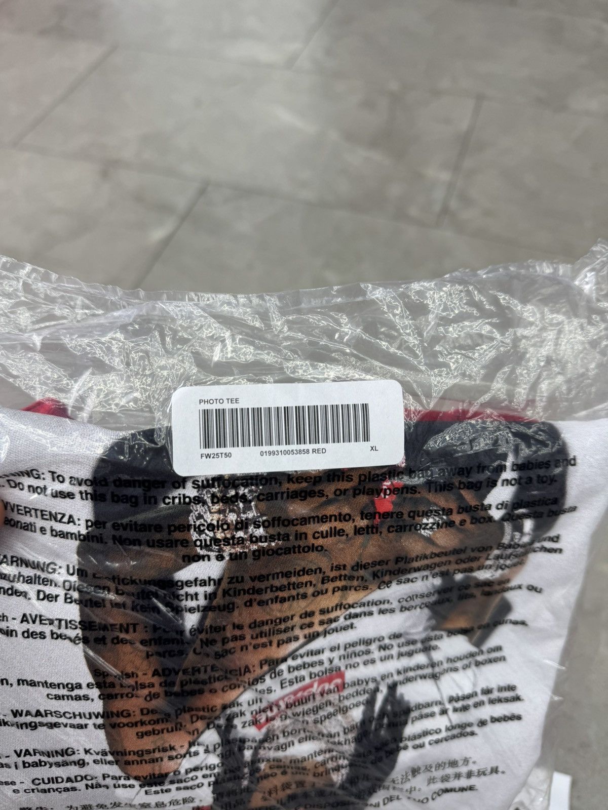 Supreme Supreme Playboi Carti RED Photo Tee IN HAND Size US XL / EU 56 / 4 - 2 Thumbnail