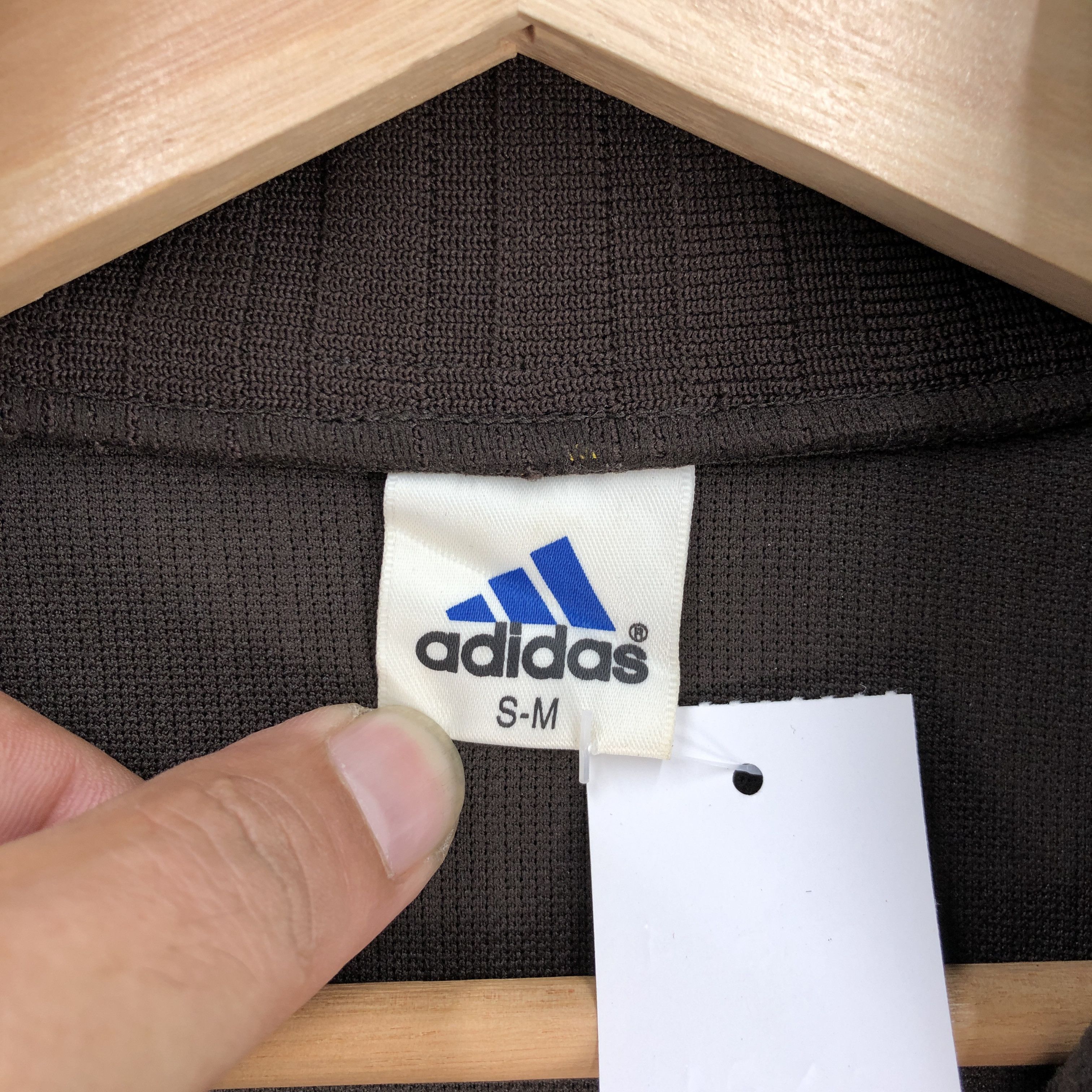 Adidas × Vintage Vintage Adidas Sweater Tracktop Zipper Sweatshirt Size US M / EU 48-50 / 2 - 9 Thumbnail